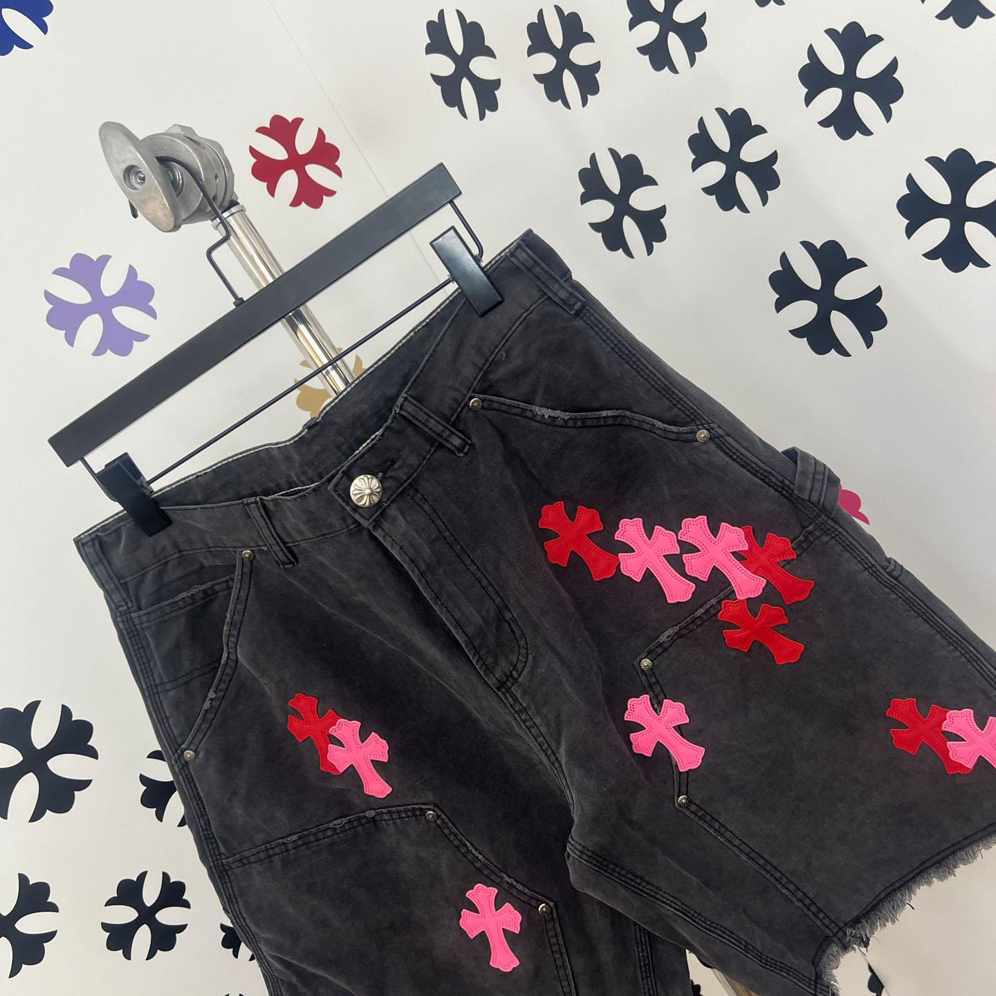 Chrome Hearts Denim Shorts - FashionPlug