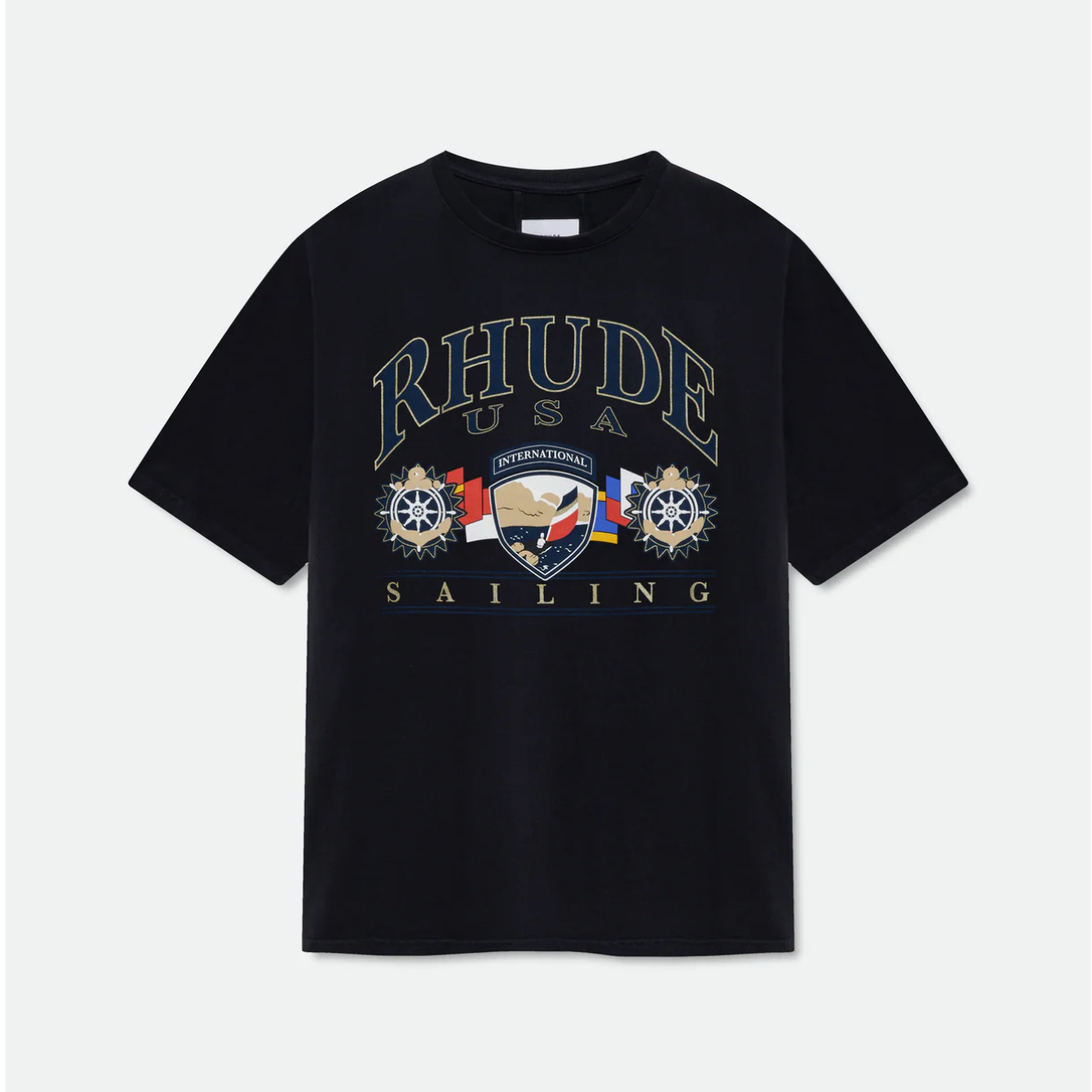 Rhude USA Sailing Icon T-shirt - FashionPlug