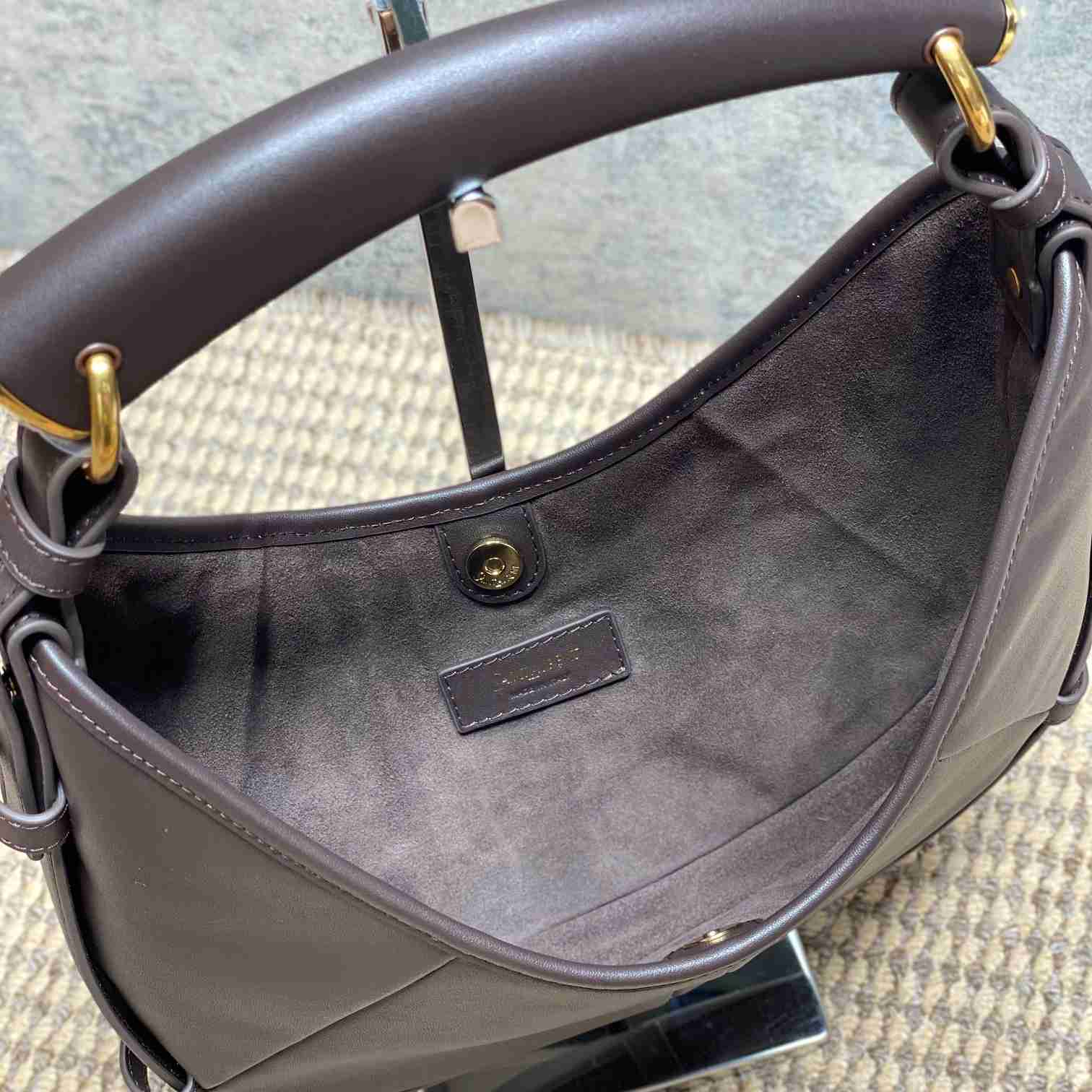 Saint Laurent MOMBASA Small In Leather - FashionPlug
