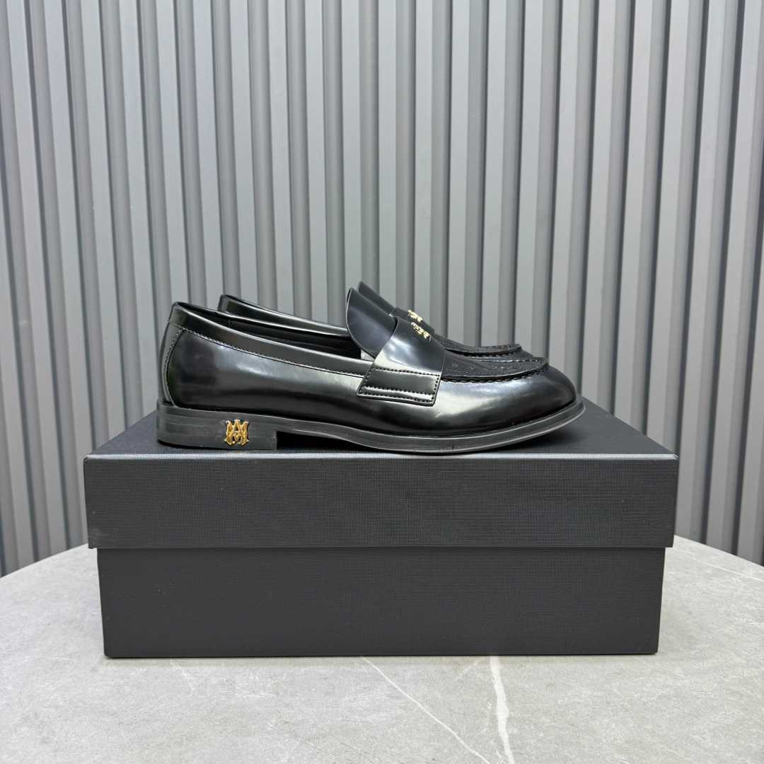 Amiri Leather Loafers - FashionPlug