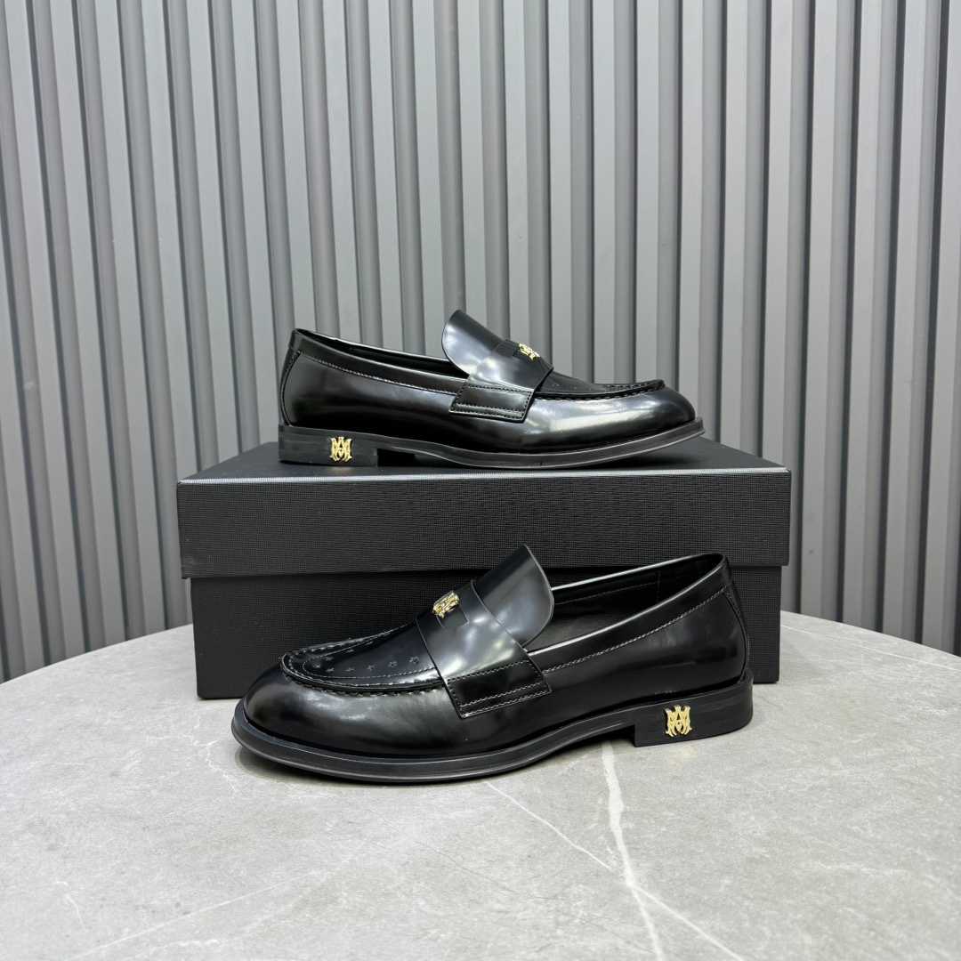 Amiri Leather Loafers - FashionPlug