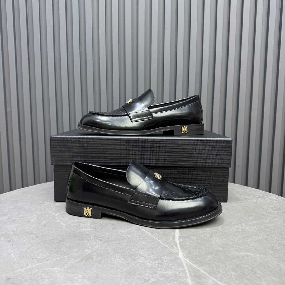 Amiri Leather Loafers - FashionPlug