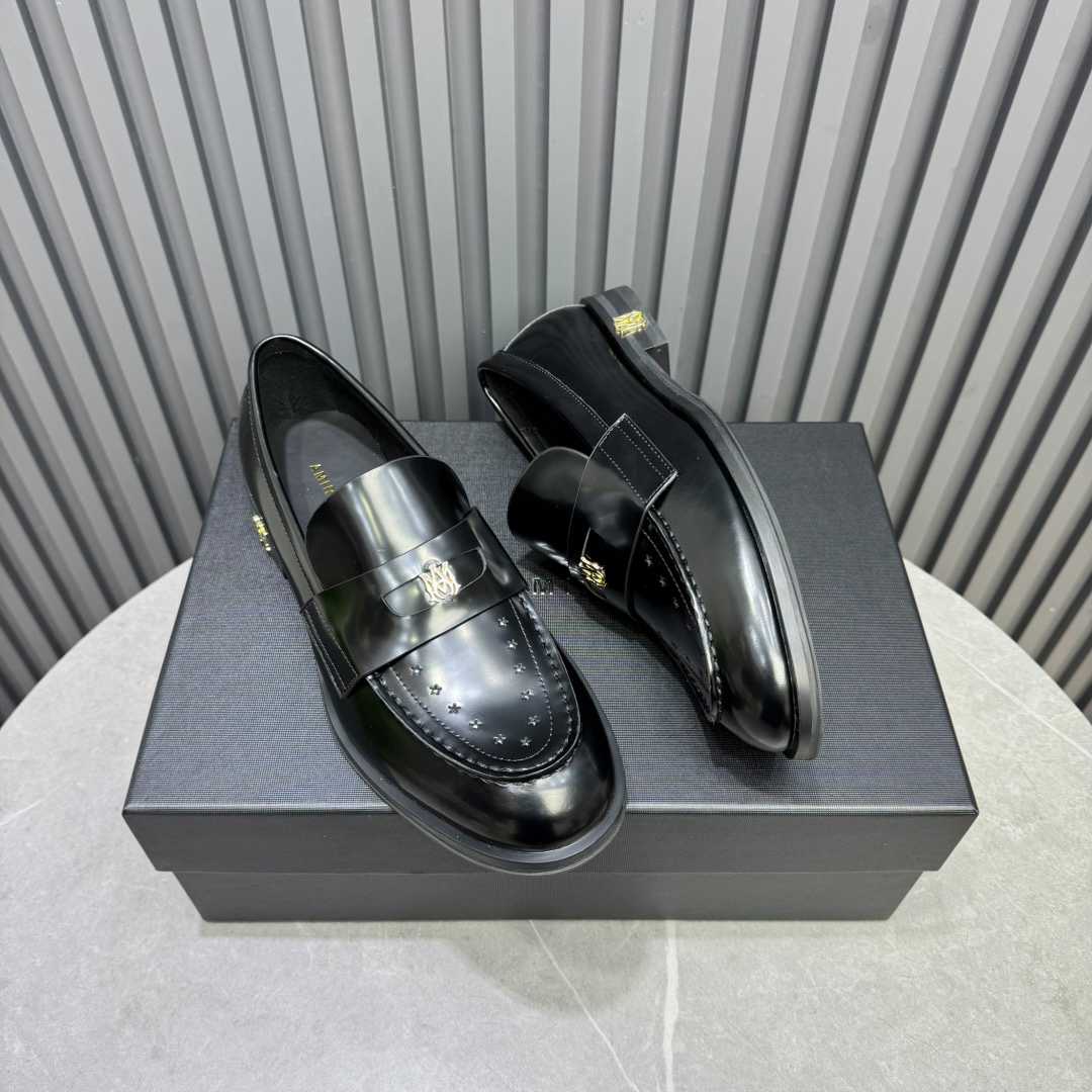 Amiri Leather Loafers - FashionPlug