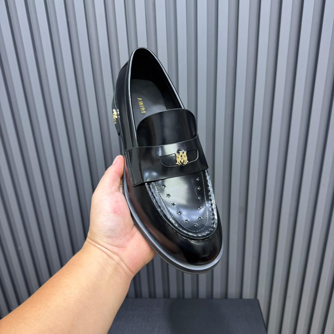 Amiri Leather Loafers - FashionPlug