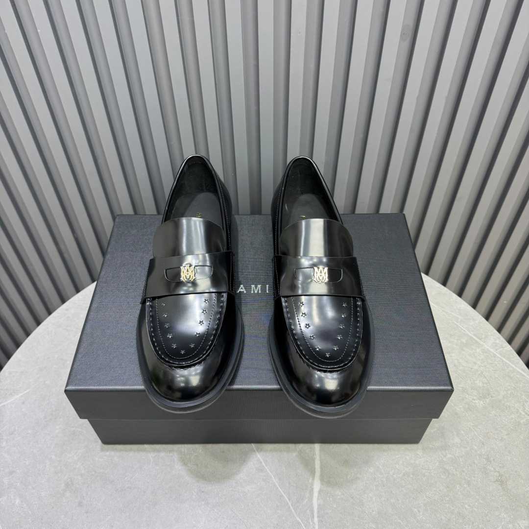 Amiri Leather Loafers - FashionPlug