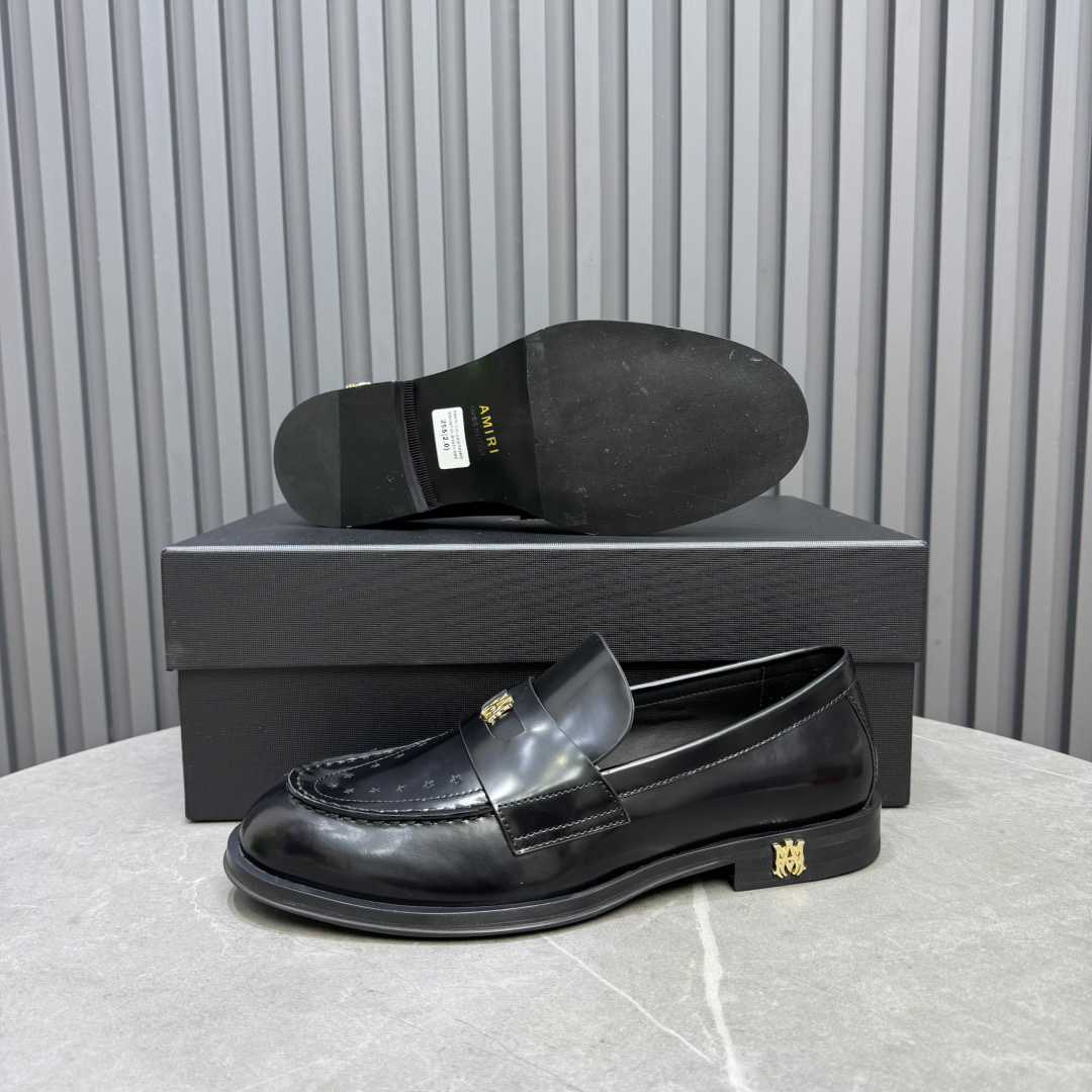Amiri Leather Loafers - FashionPlug
