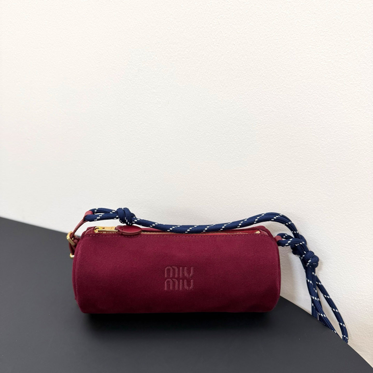 Miu Miu Gabardine Pouch - FashionPlug