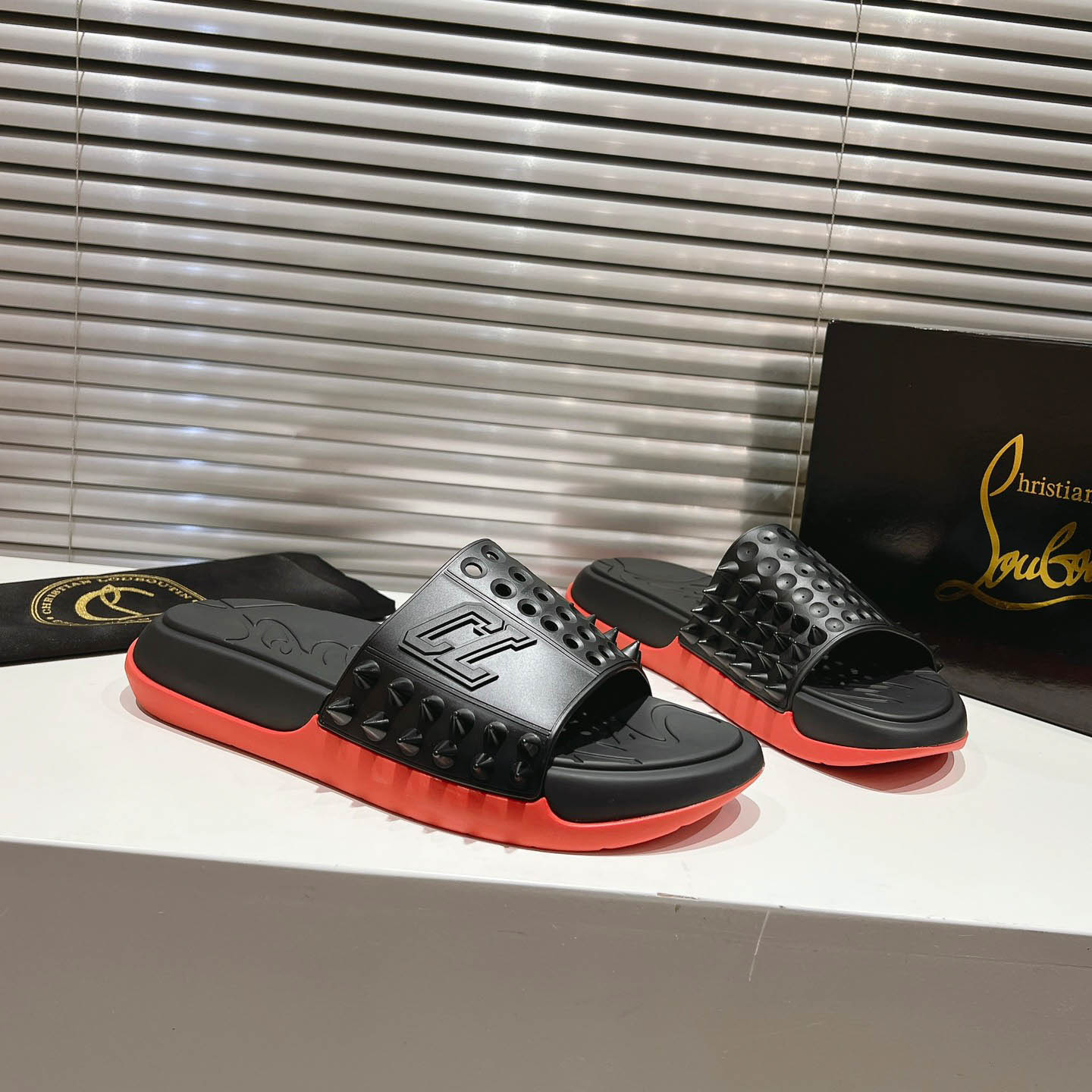 Christian Louboutin Take It Easy Sandals - FashionPlug