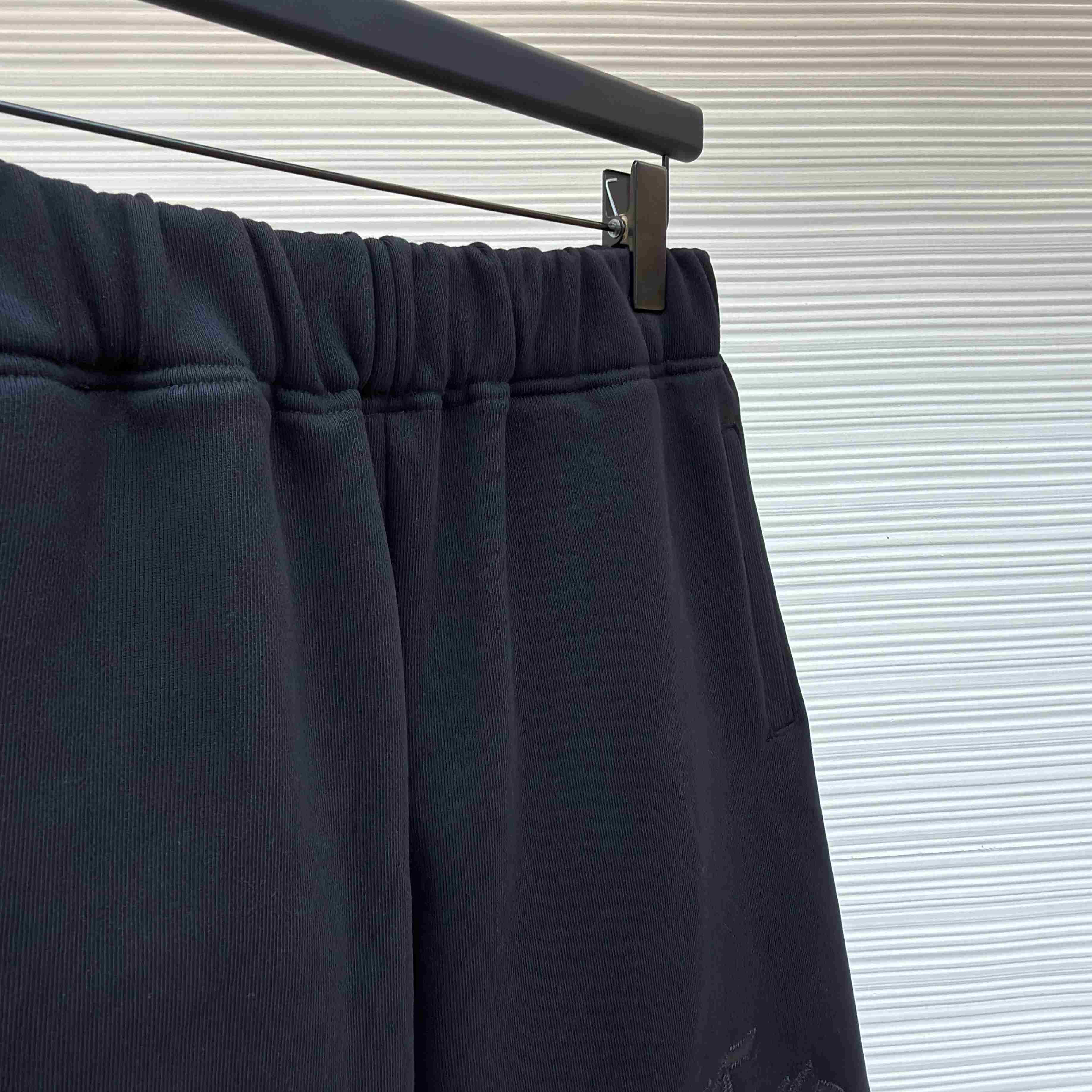 Chrome Hearts 711 Nylon CH Sweatshorts 'Black' - FashionPlug