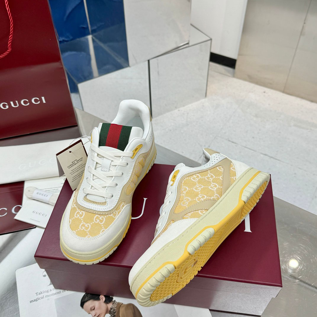 Gucci Re-Web Sneakers - FashionPlug