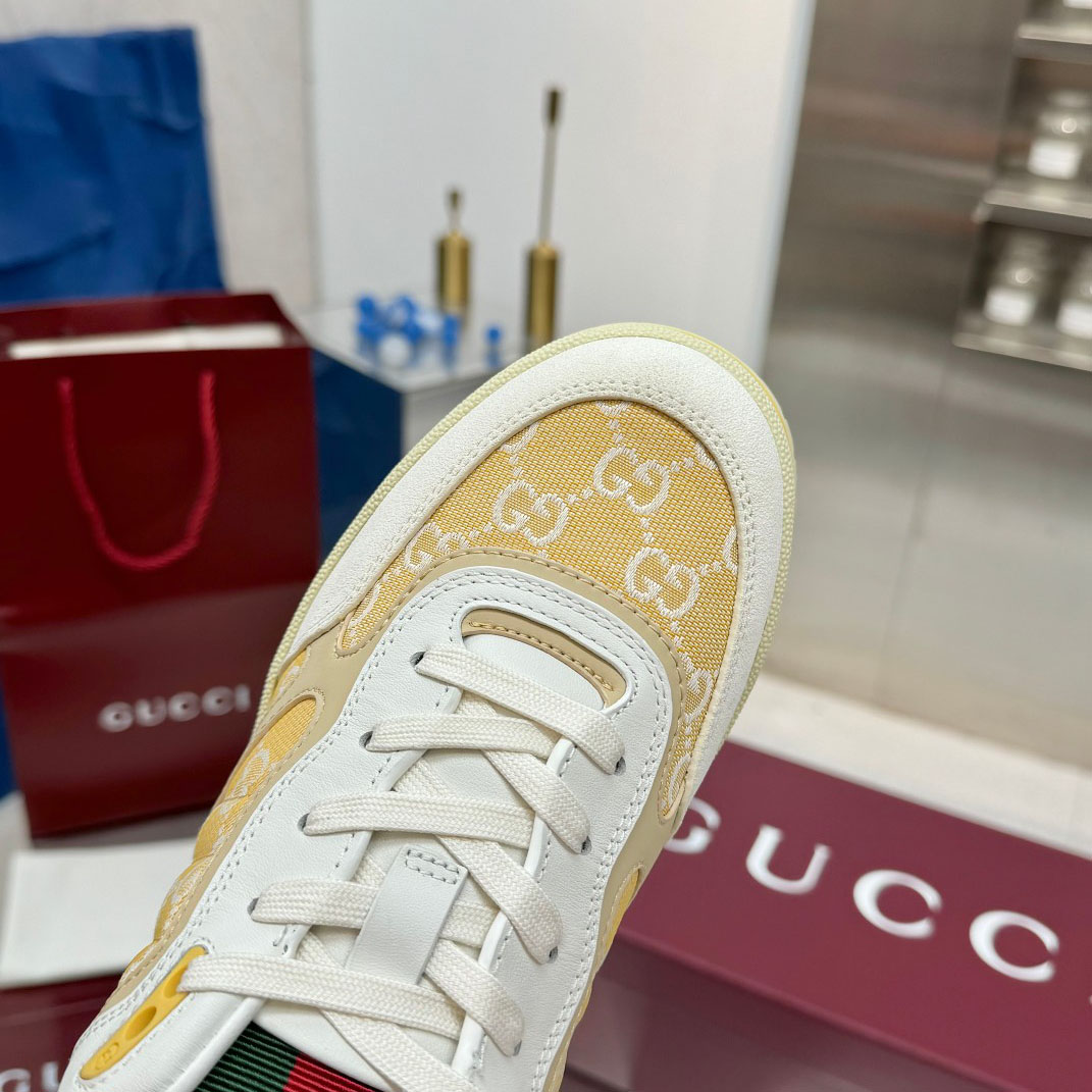 Gucci Re-Web Sneakers - FashionPlug