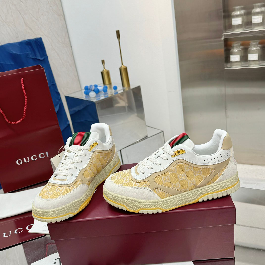 Gucci Re-Web Sneakers - FashionPlug