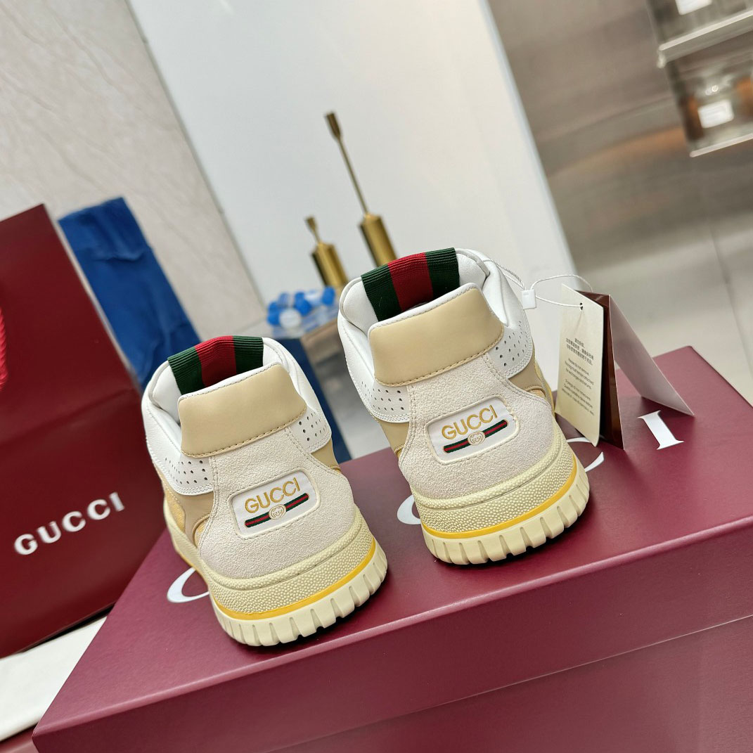 Gucci Re-Web Sneakers - FashionPlug