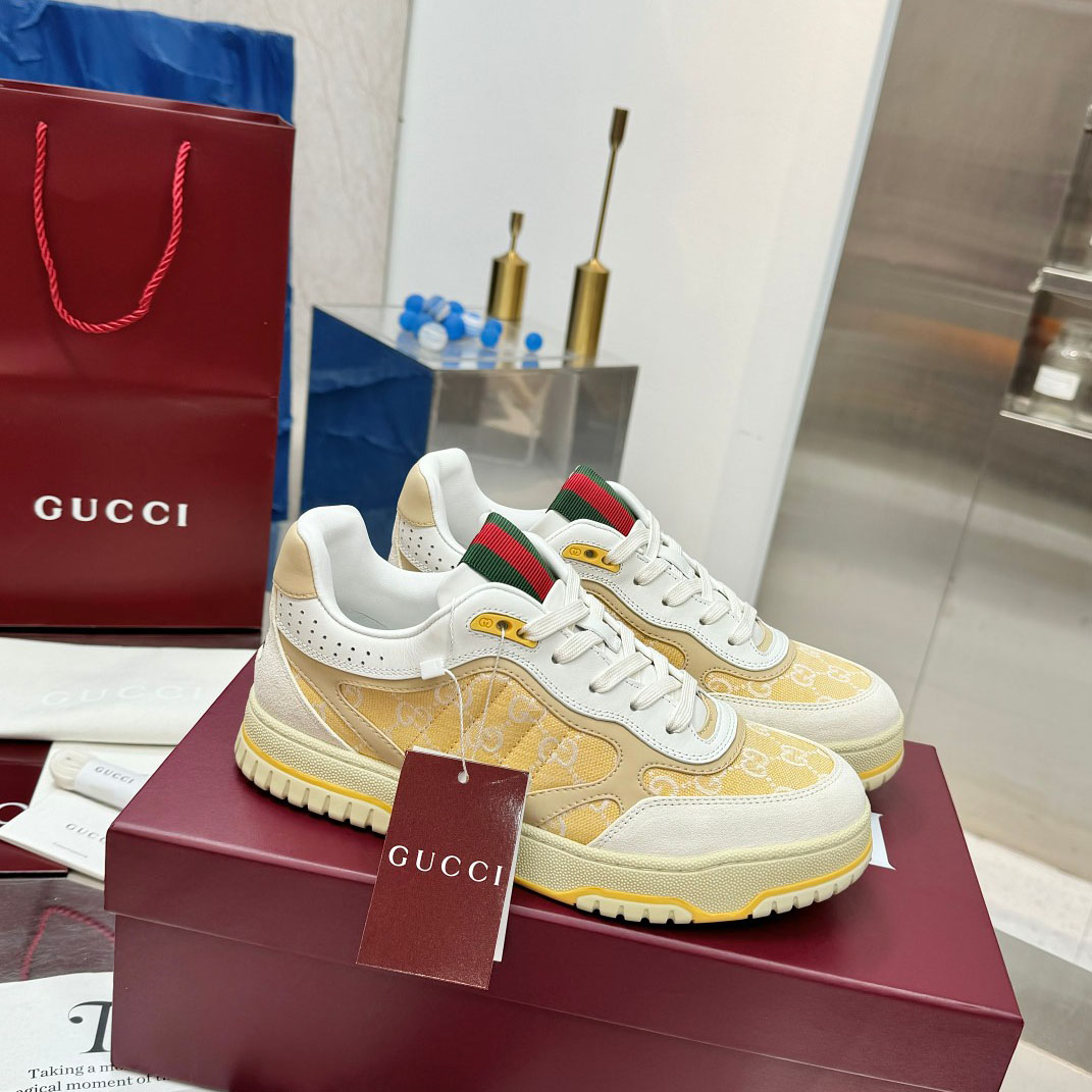 Gucci Re-Web Sneakers - FashionPlug