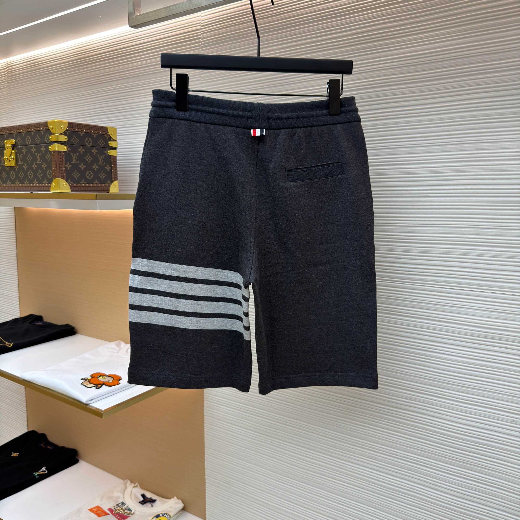 Thom Browne Classic Loopback 4-Bar Sweat Shorts - FashionPlug