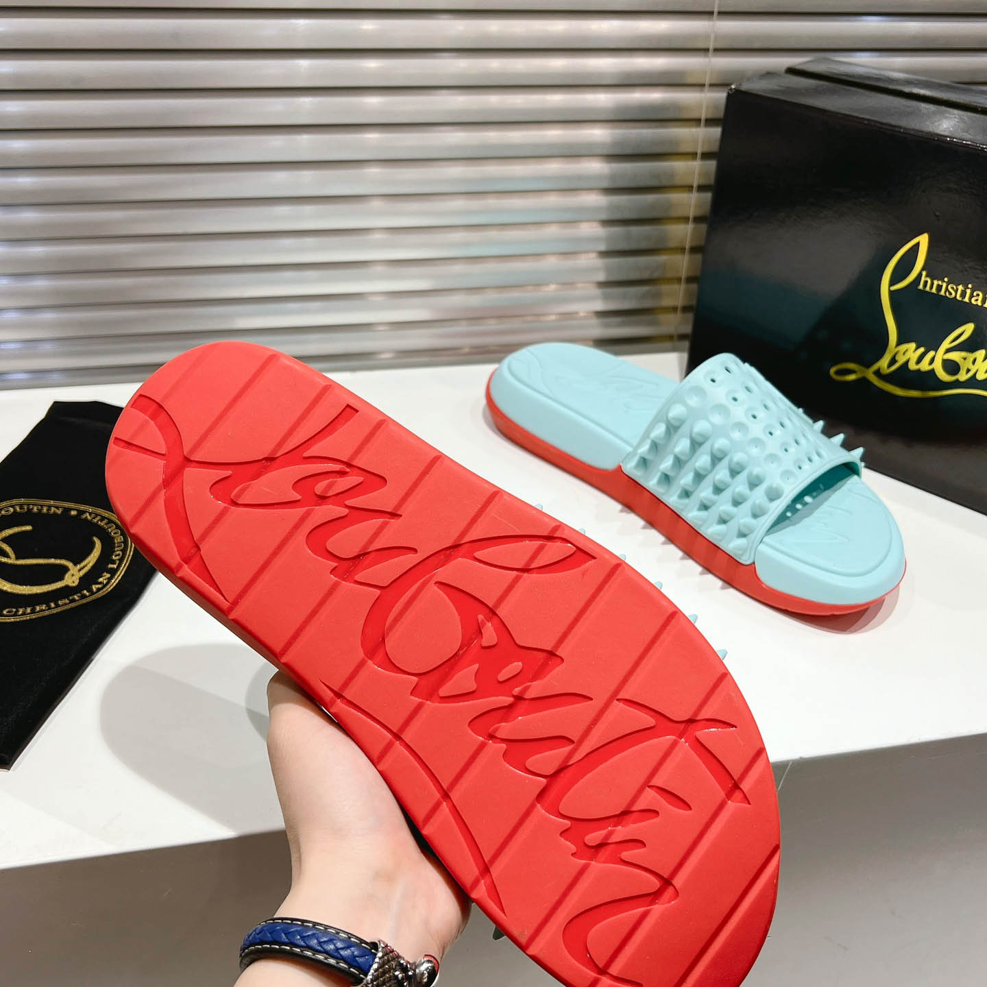 Christian Louboutin Take It Easy Sandals - FashionPlug