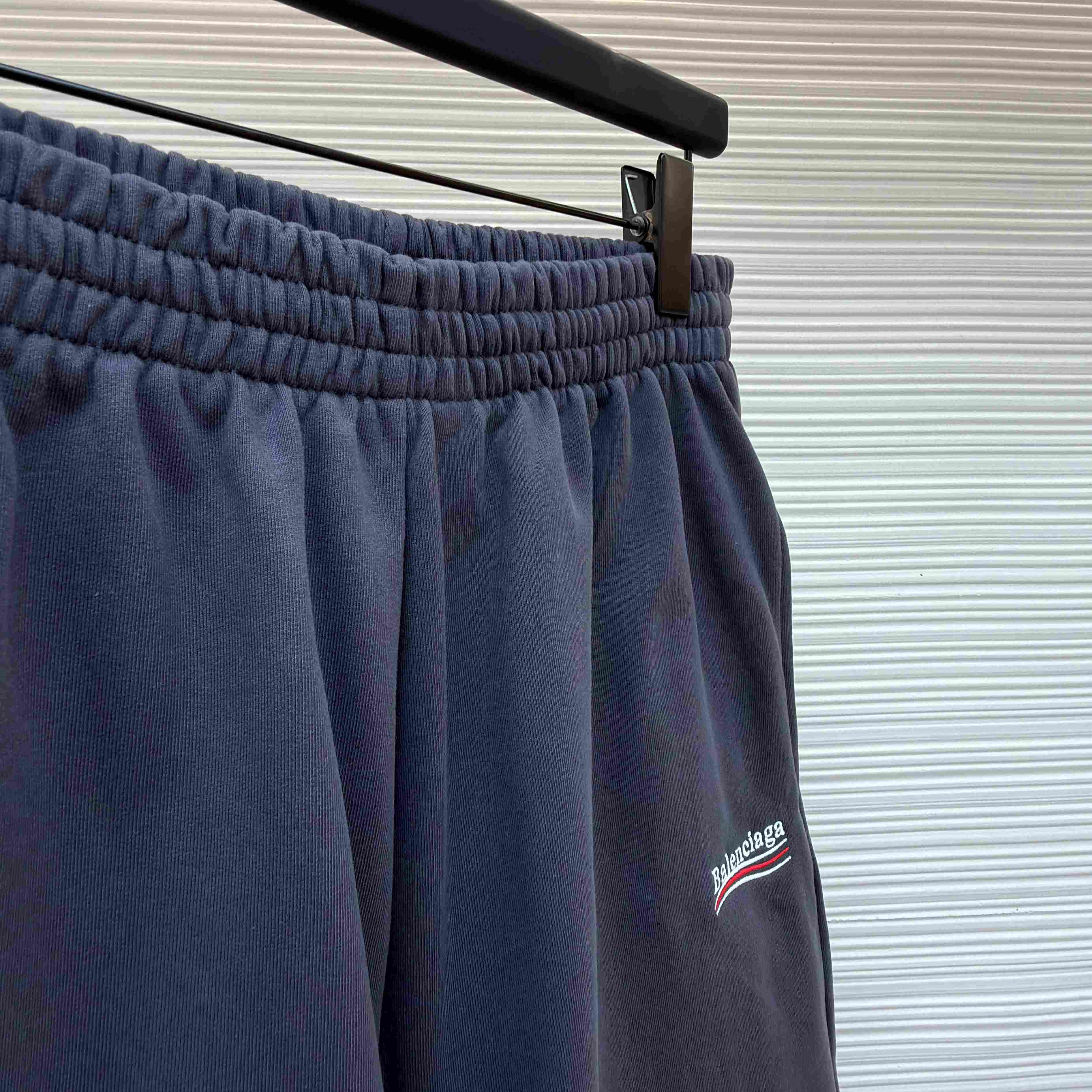 Balenciaga Sweatshorts 'Dark Grey/White' - FashionPlug