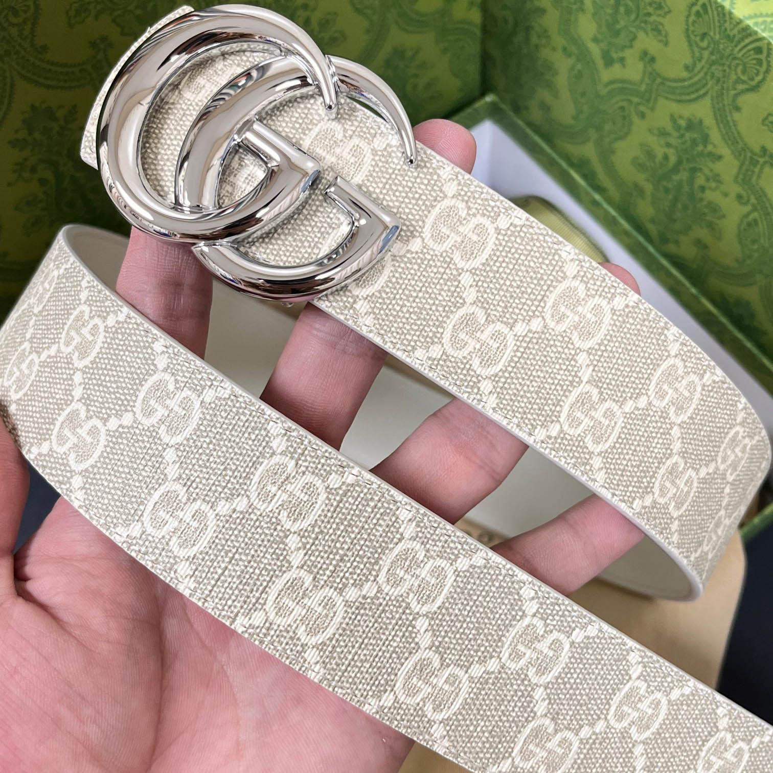 Gucci Reversible GG Marmont Belt - FashionPlug