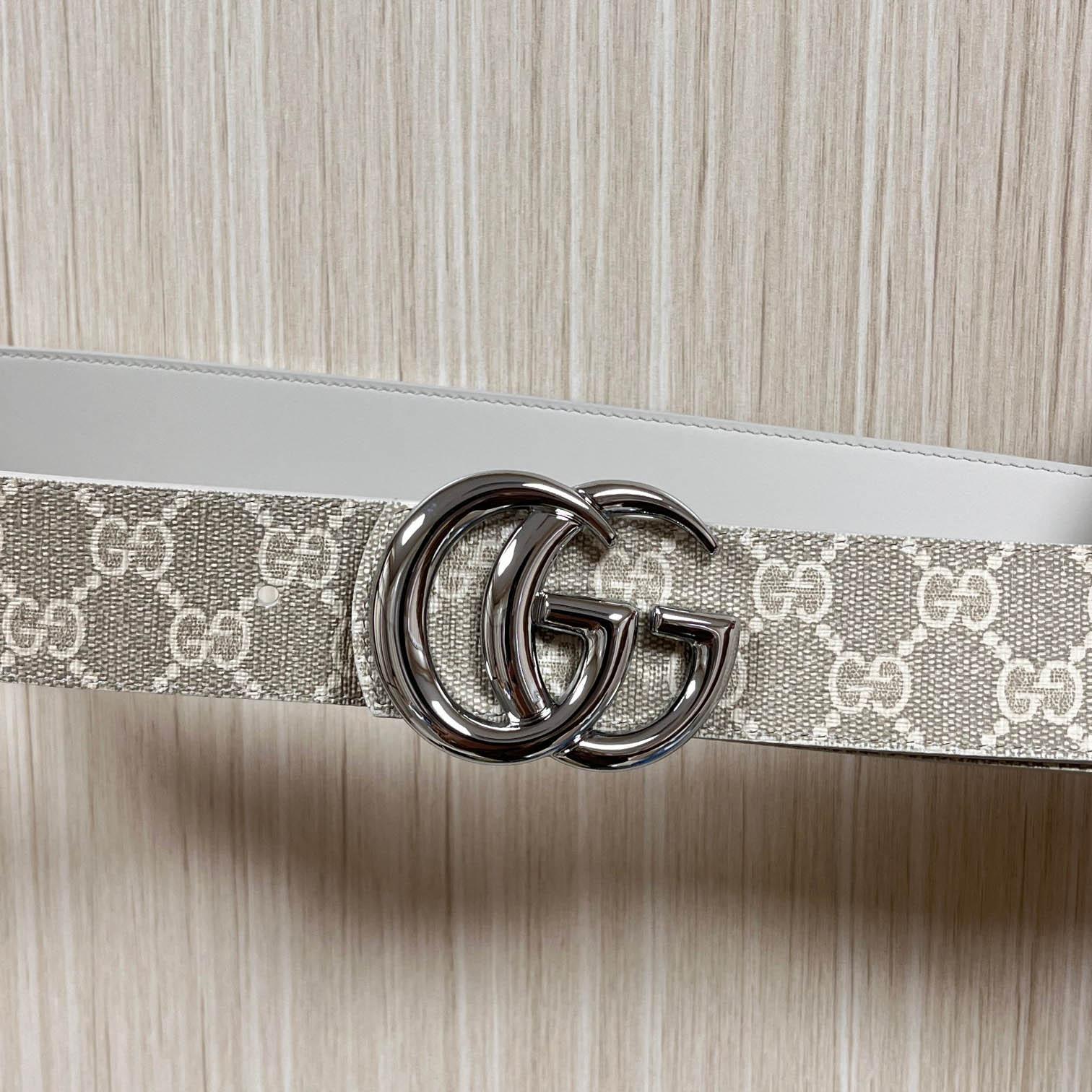 Gucci Reversible GG Marmont Belt - FashionPlug