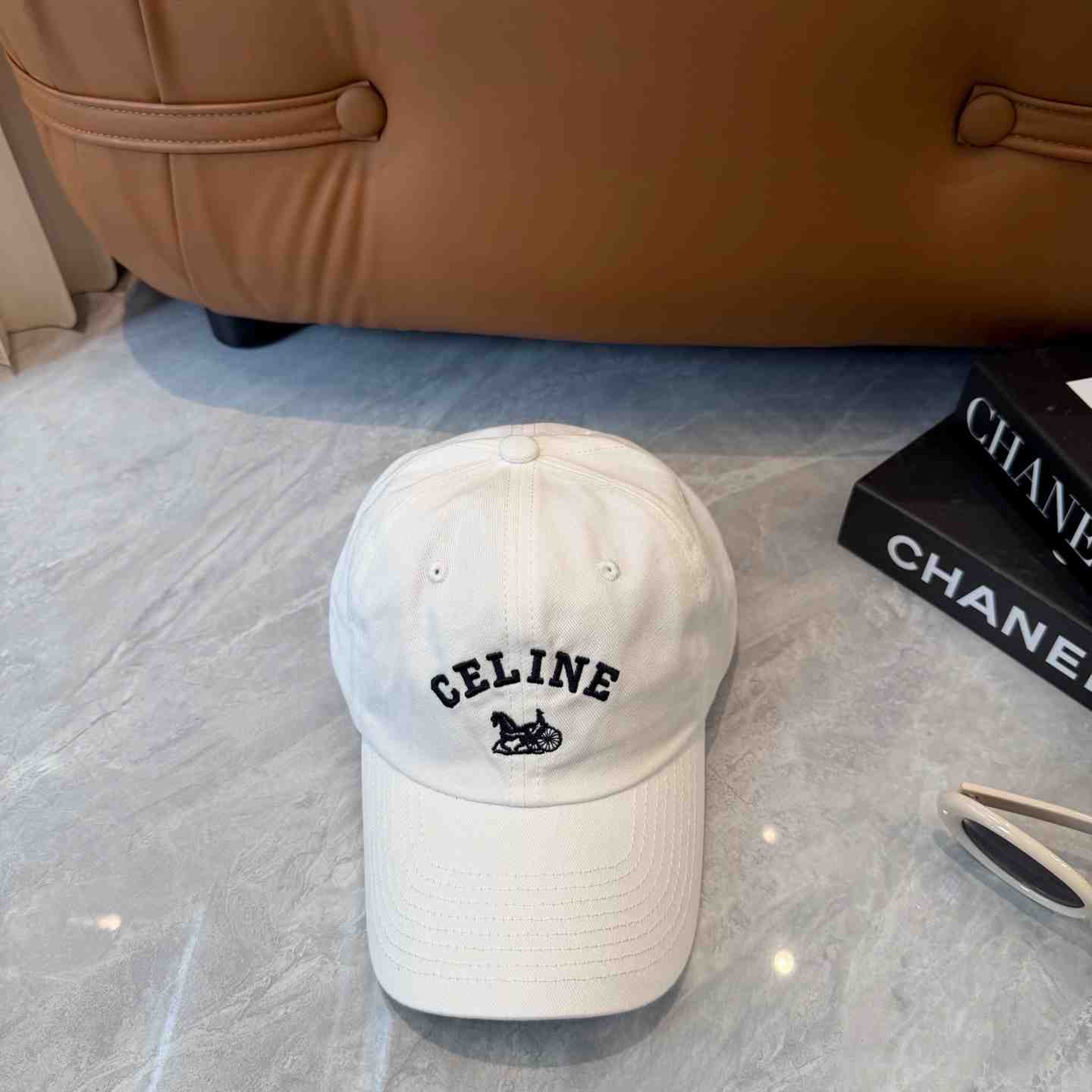 Celine Richelieu Cap IN Cotton Twill - FashionPlug