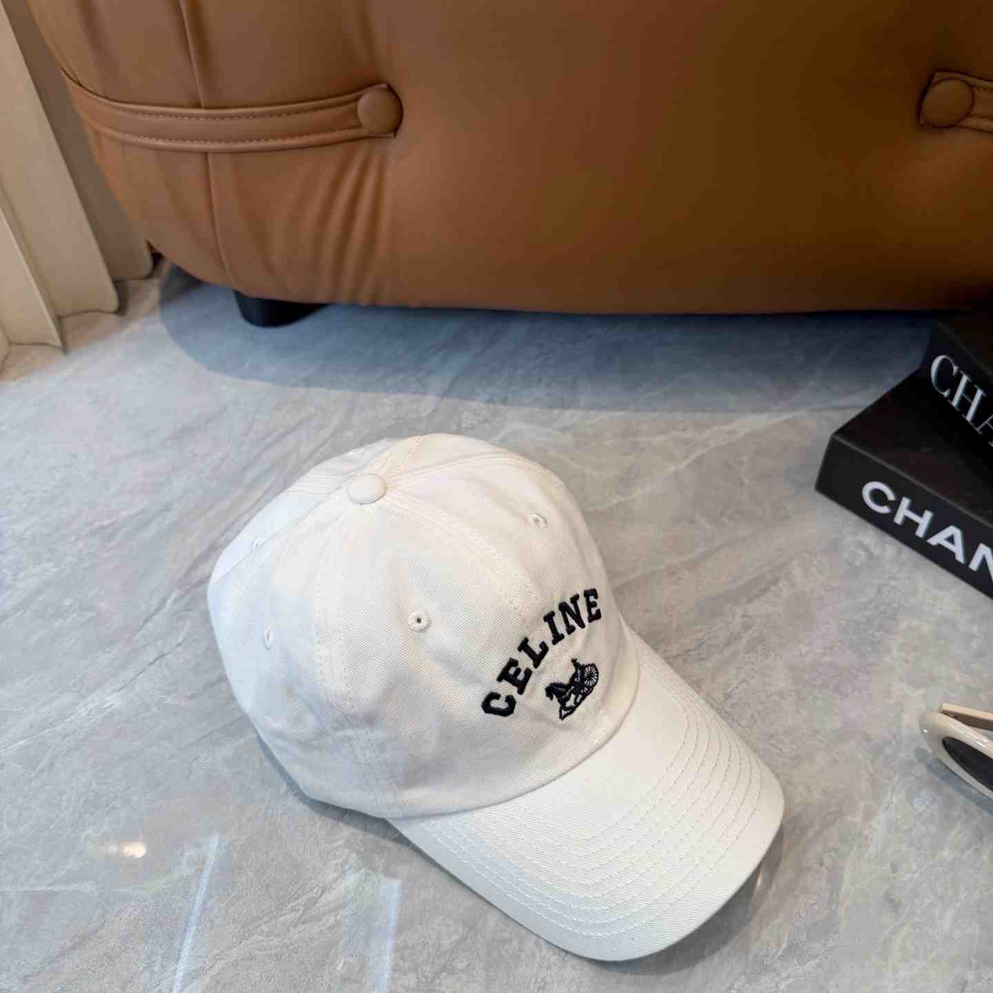 Celine Richelieu Cap IN Cotton Twill - FashionPlug