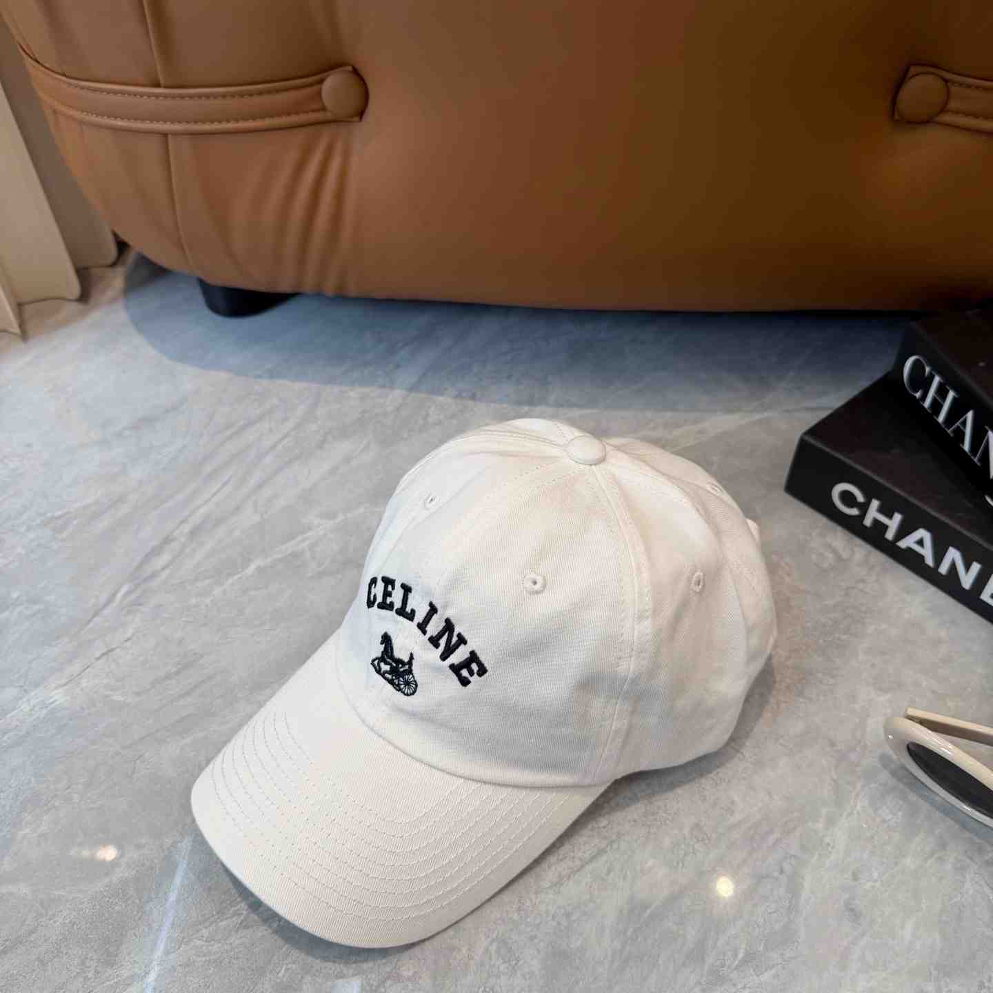 Celine Richelieu Cap IN Cotton Twill - FashionPlug