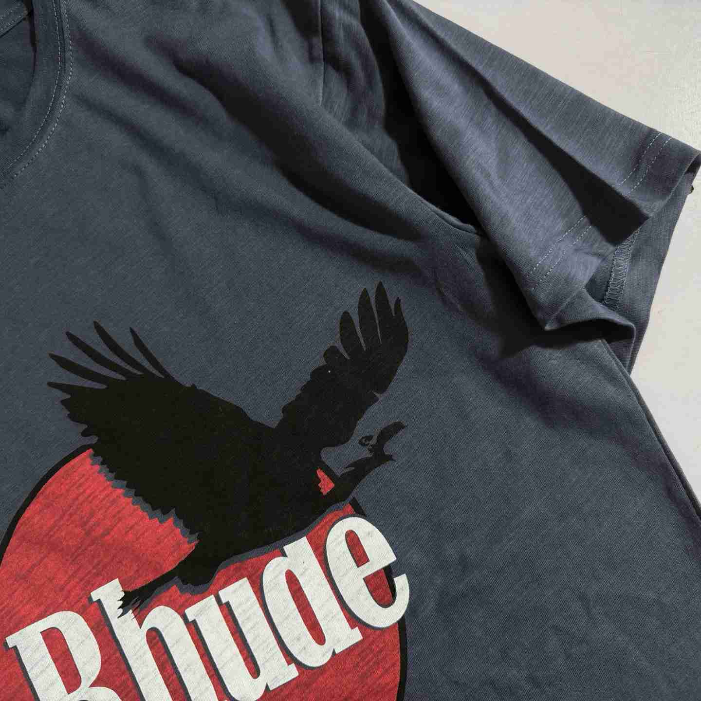 Rhude Eagle Logo Tee - FashionPlug