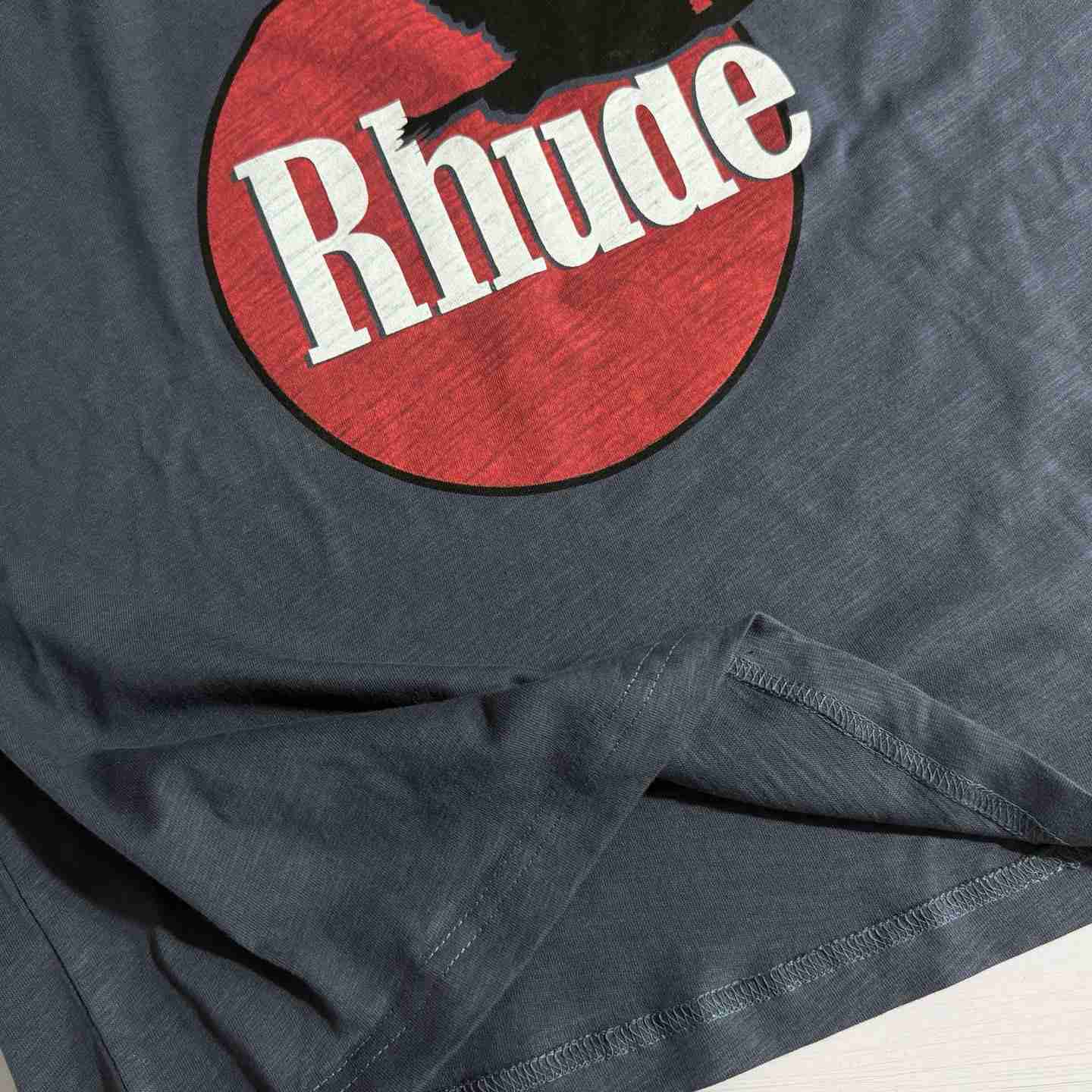 Rhude Eagle Logo Tee - FashionPlug