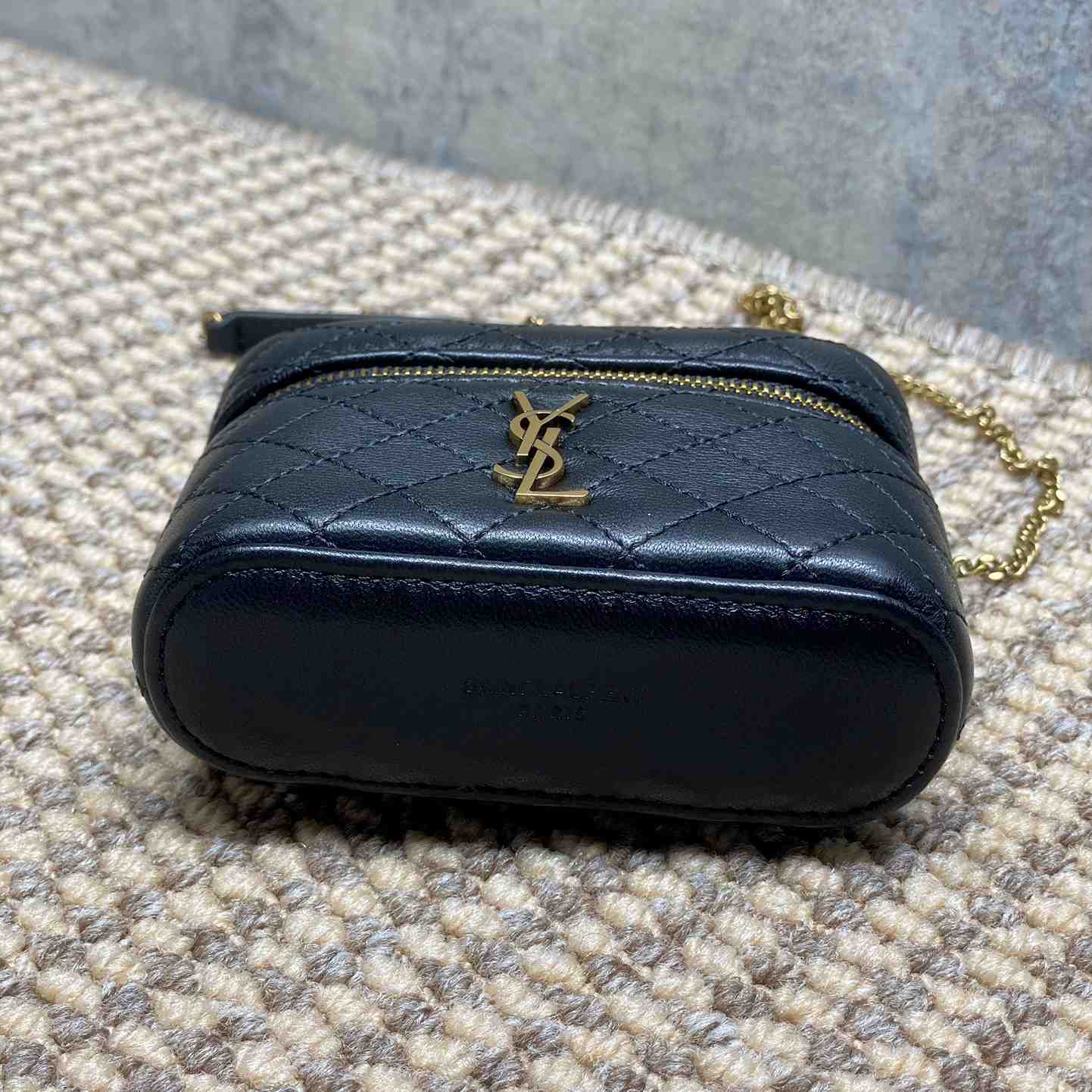 Saint Laurent GABY Micro Vanity Bag In Lambskin - FashionPlug