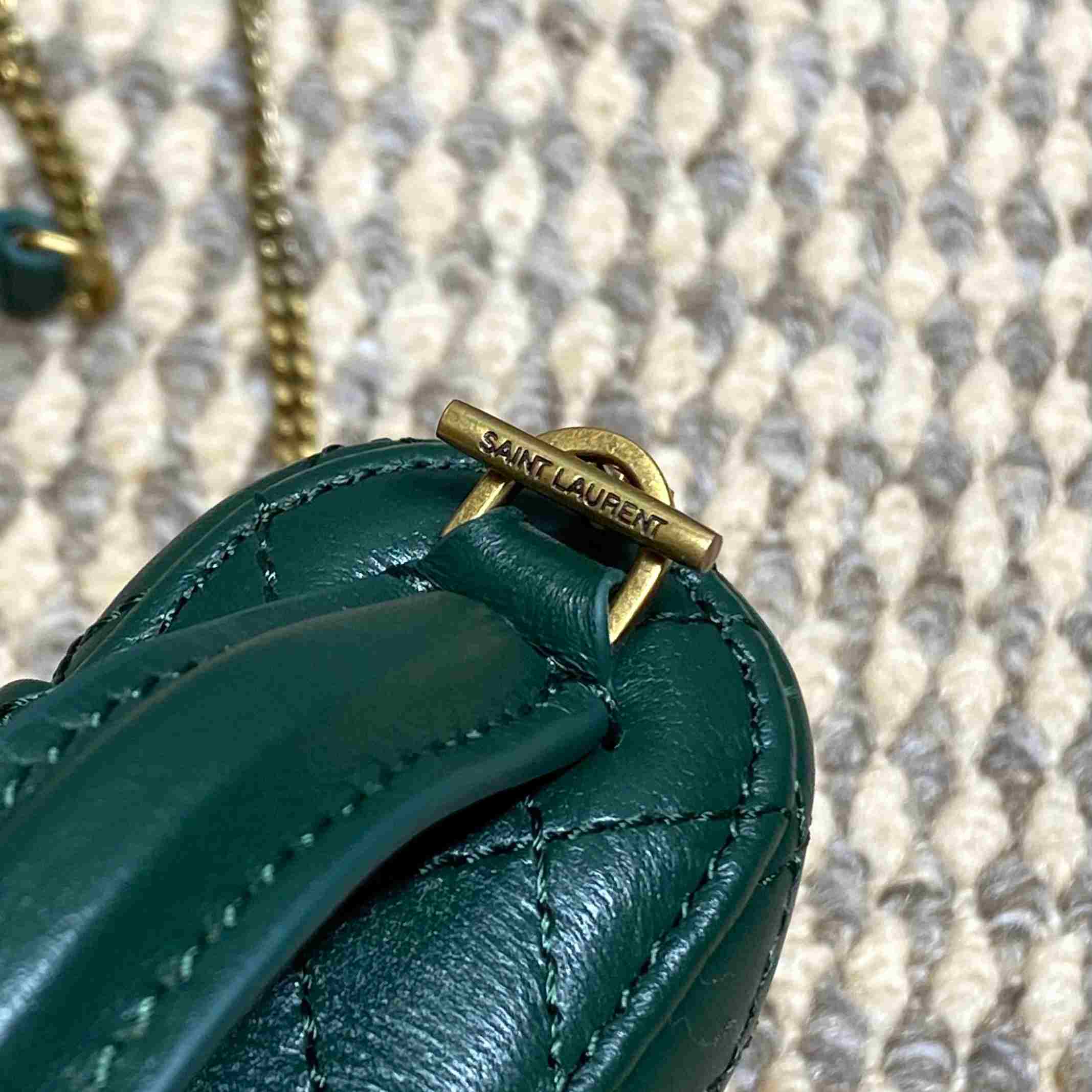 Saint Laurent GABY Micro Vanity Bag In Lambskin - FashionPlug