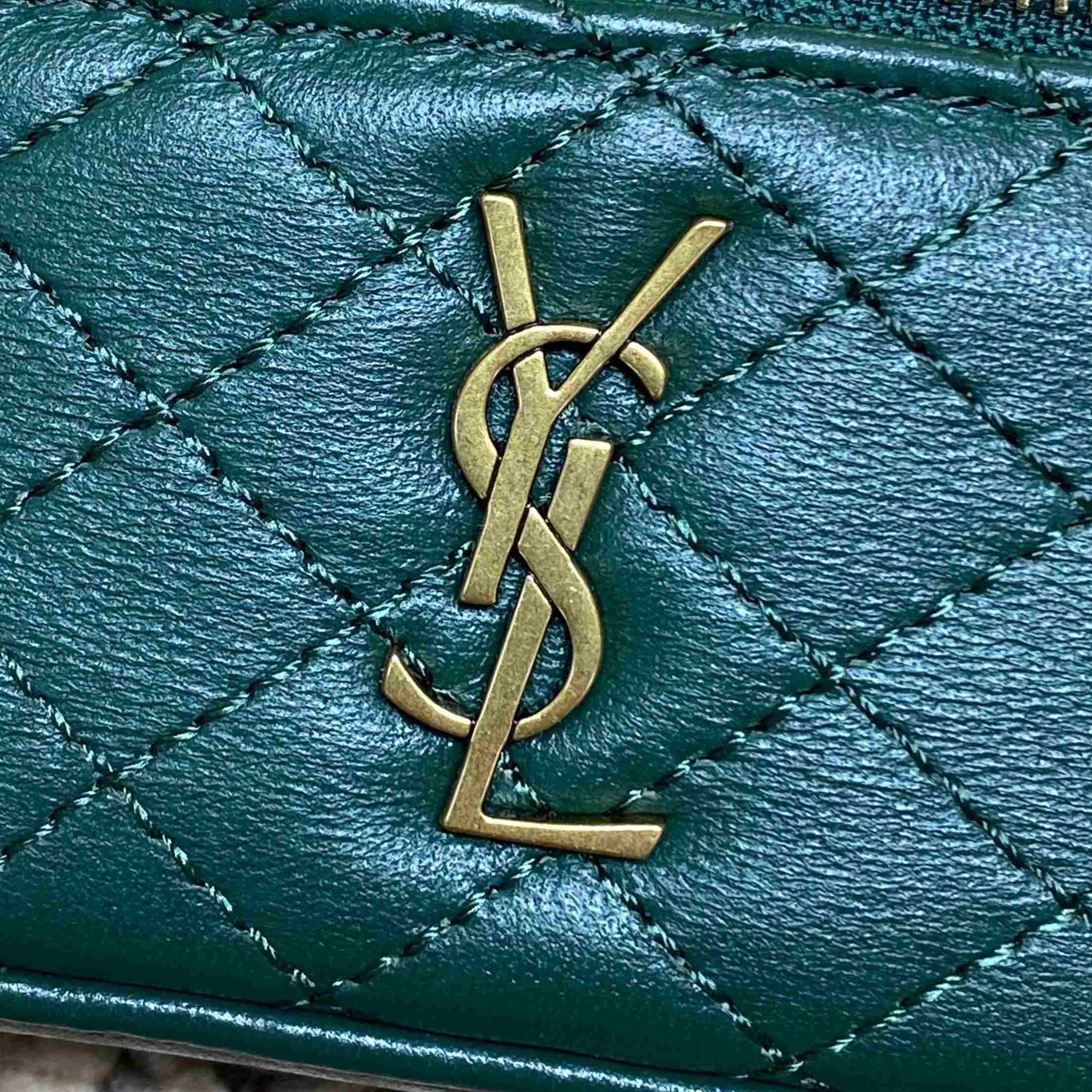 Saint Laurent GABY Micro Vanity Bag In Lambskin - FashionPlug