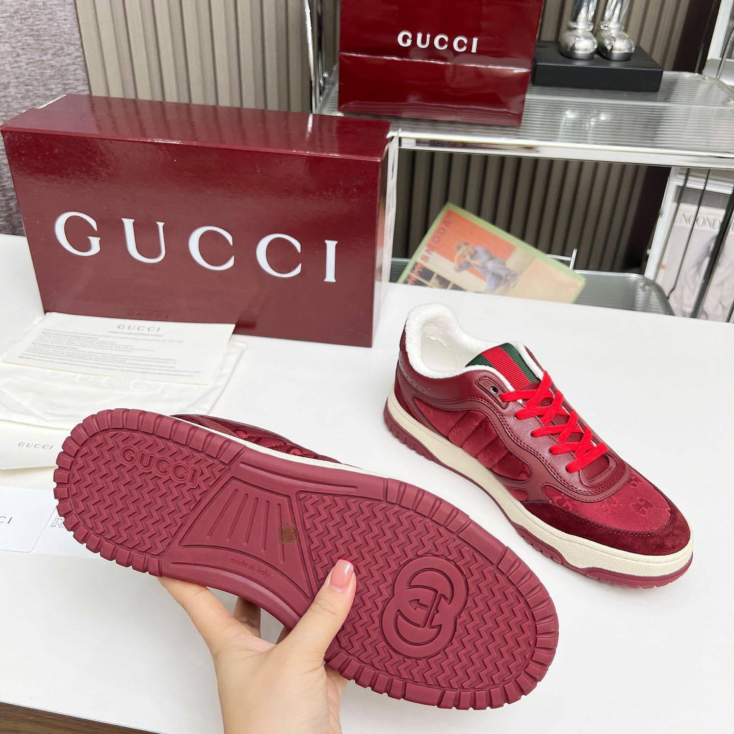 Gucci Re-Web Sneakers - FashionPlug