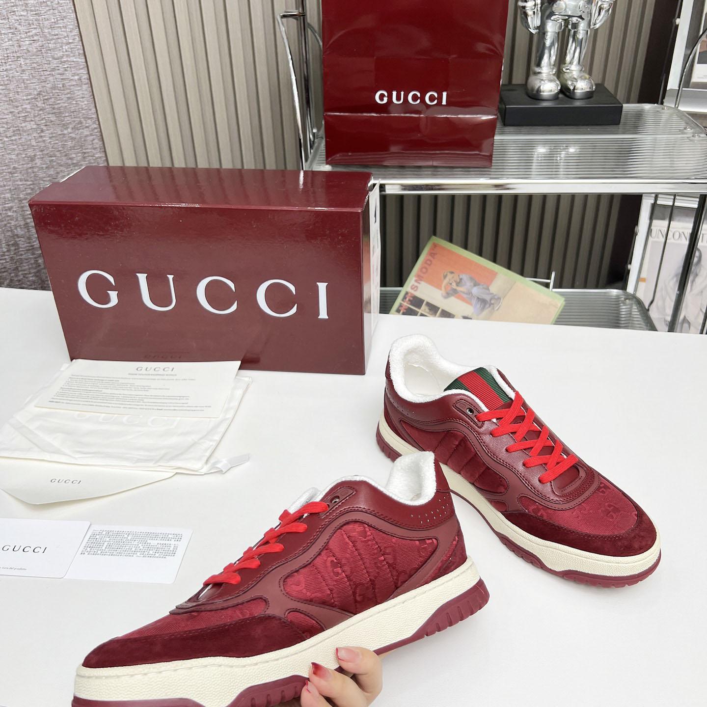 Gucci Re-Web Sneakers - FashionPlug