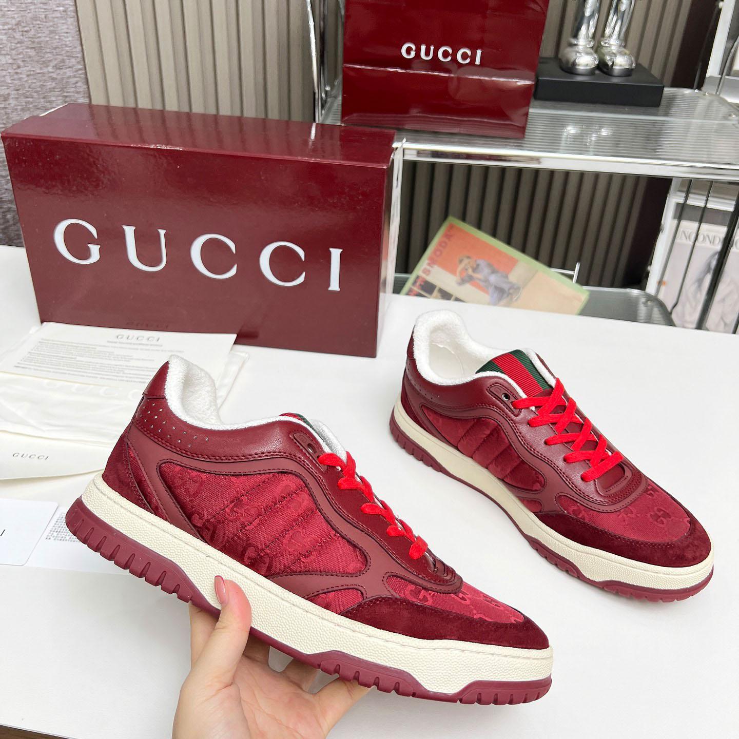 Gucci Re-Web Sneakers - FashionPlug