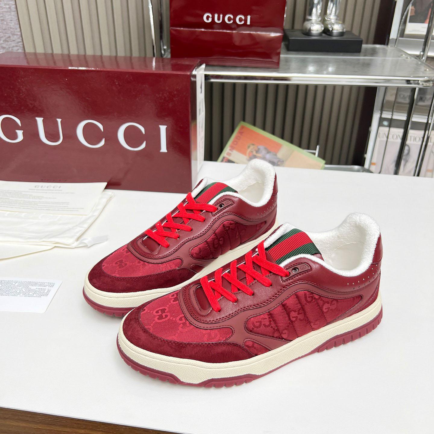 Gucci Re-Web Sneakers - FashionPlug