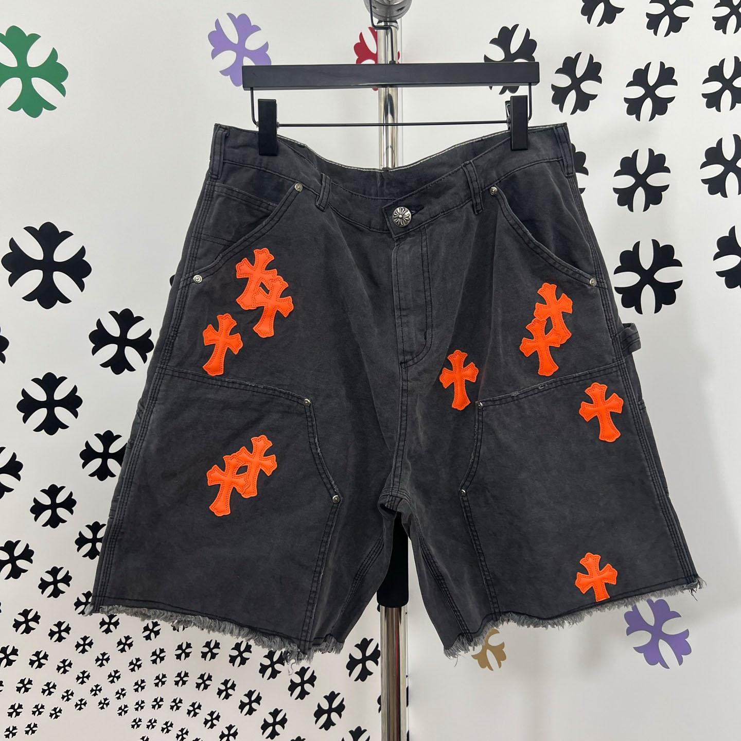 Chrome Hearts Denim Shorts - FashionPlug