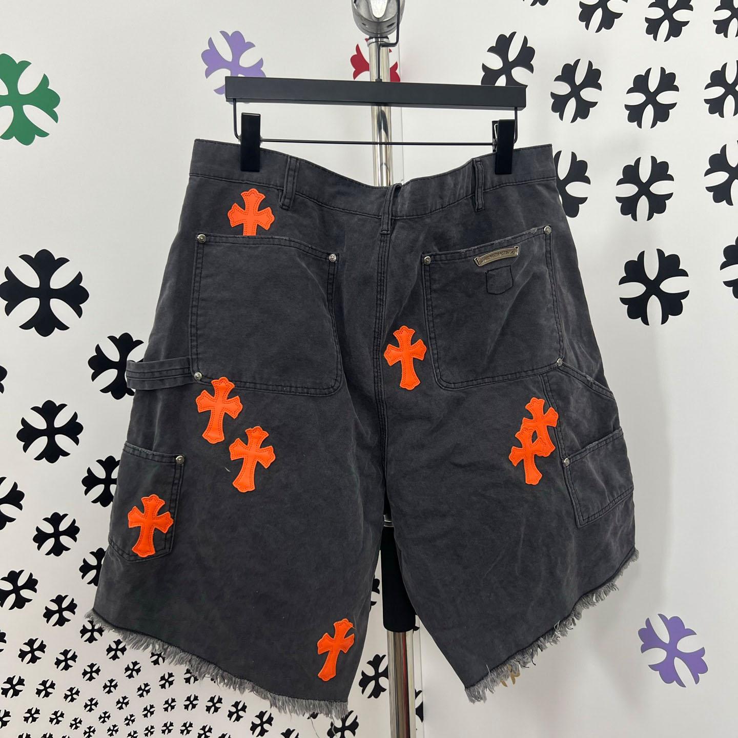 Chrome Hearts Denim Shorts - FashionPlug