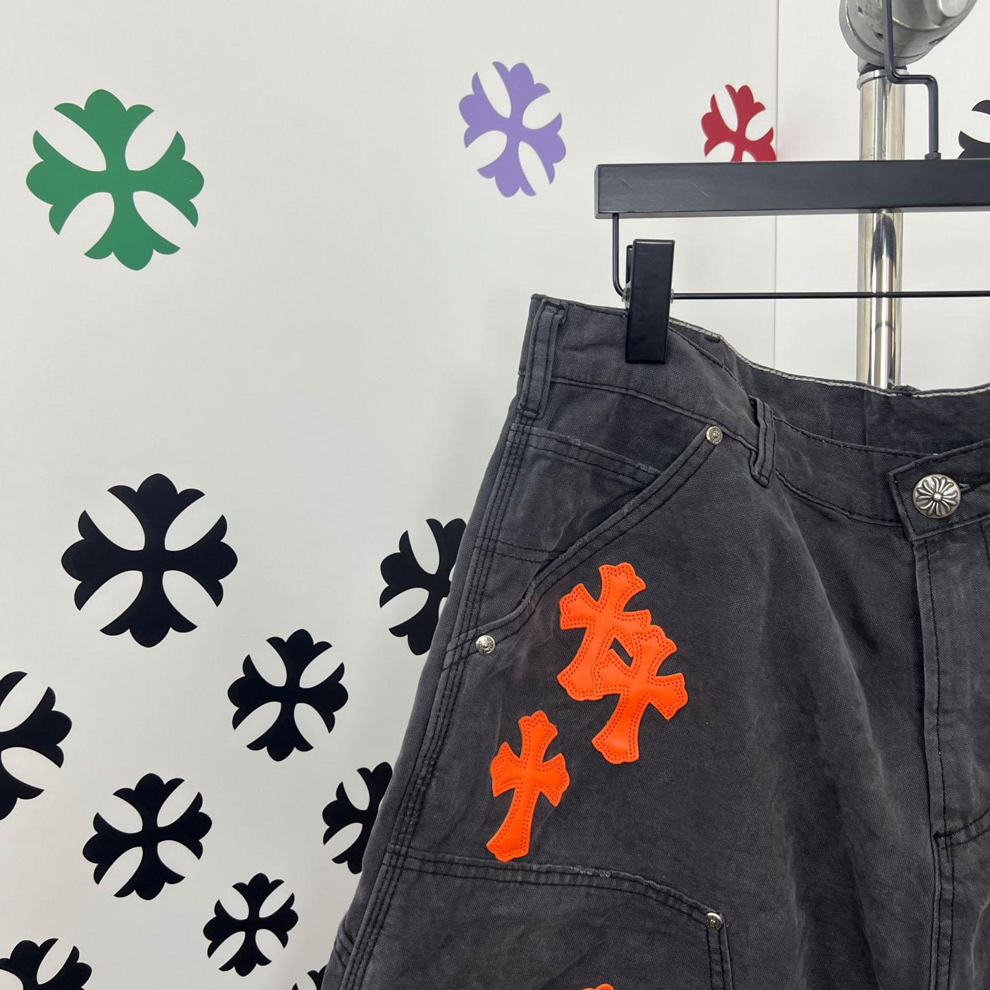 Chrome Hearts Denim Shorts - FashionPlug