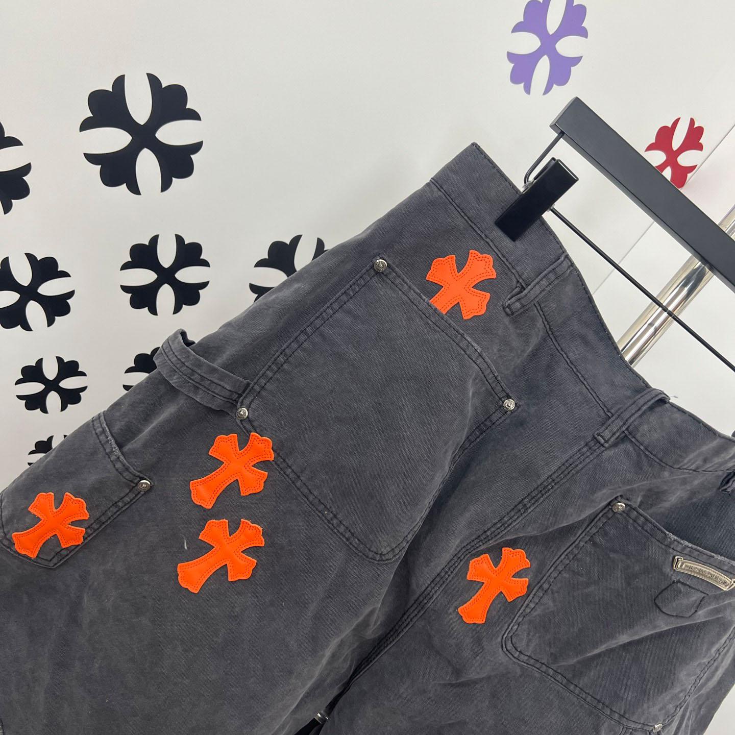 Chrome Hearts Denim Shorts - FashionPlug