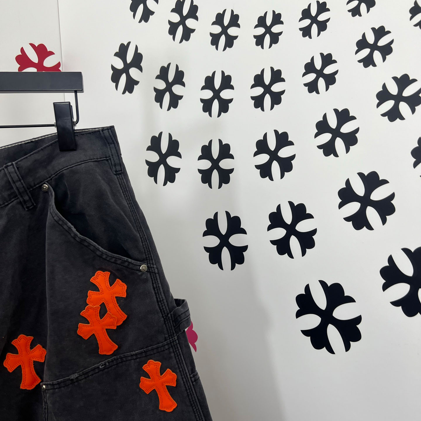 Chrome Hearts Denim Shorts - FashionPlug