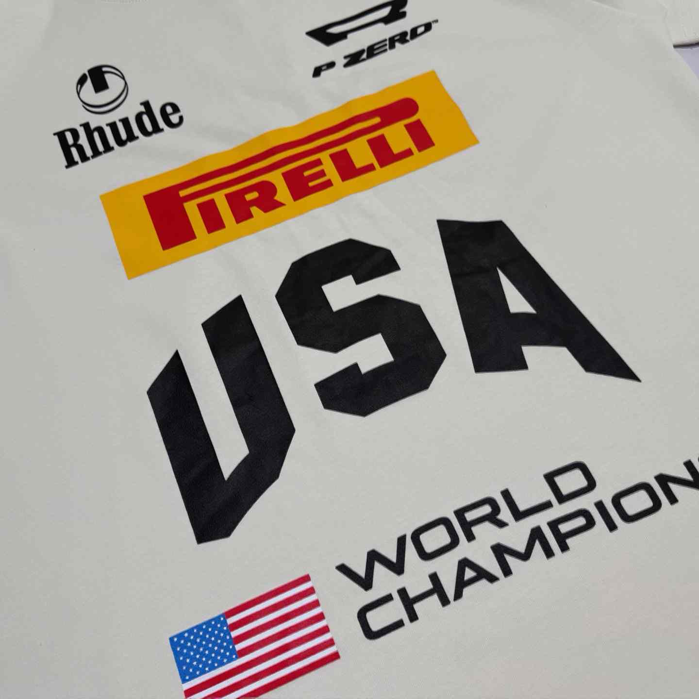 Rhude US Champs Tee - FashionPlug