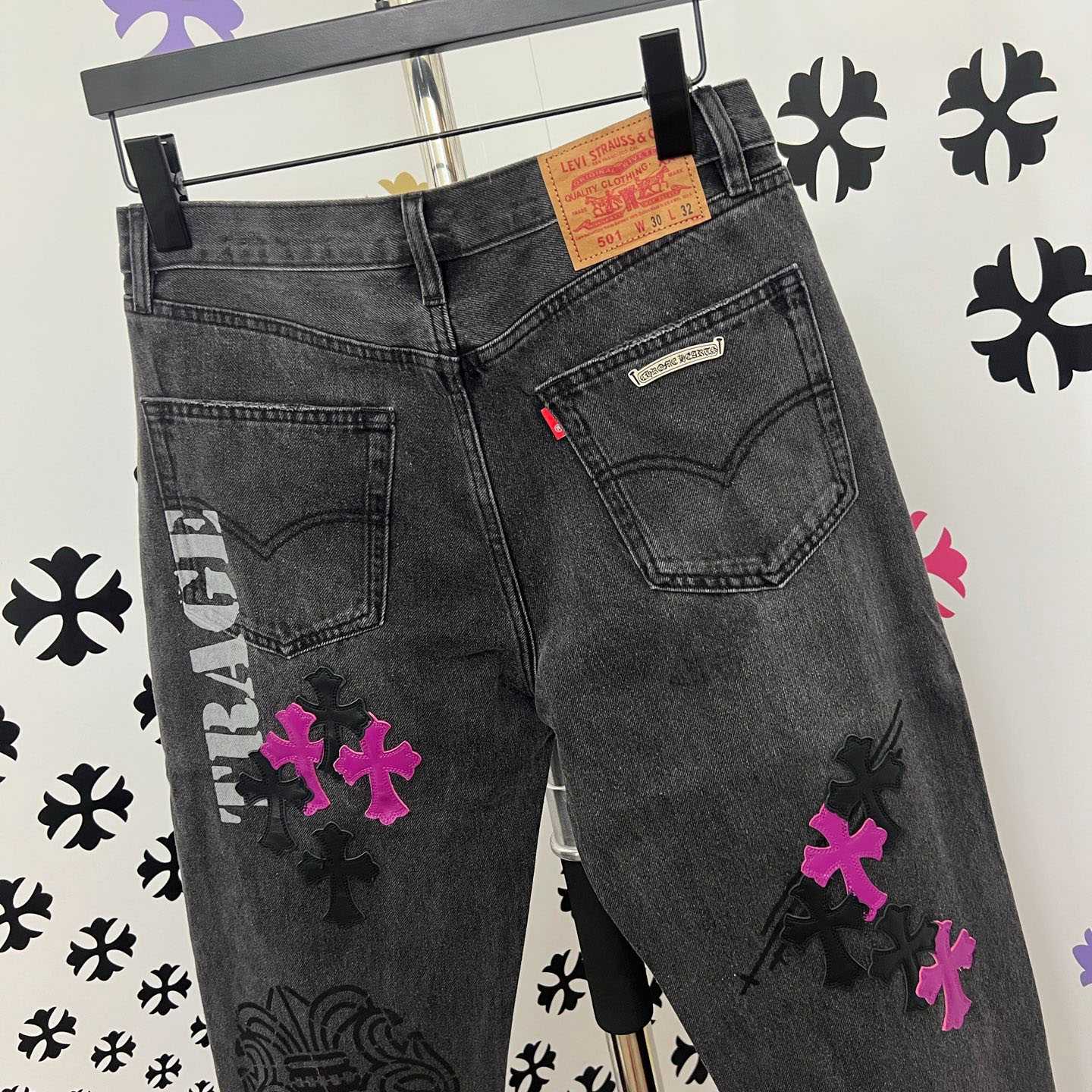 Chrome Hearts Jeans - FashionPlug