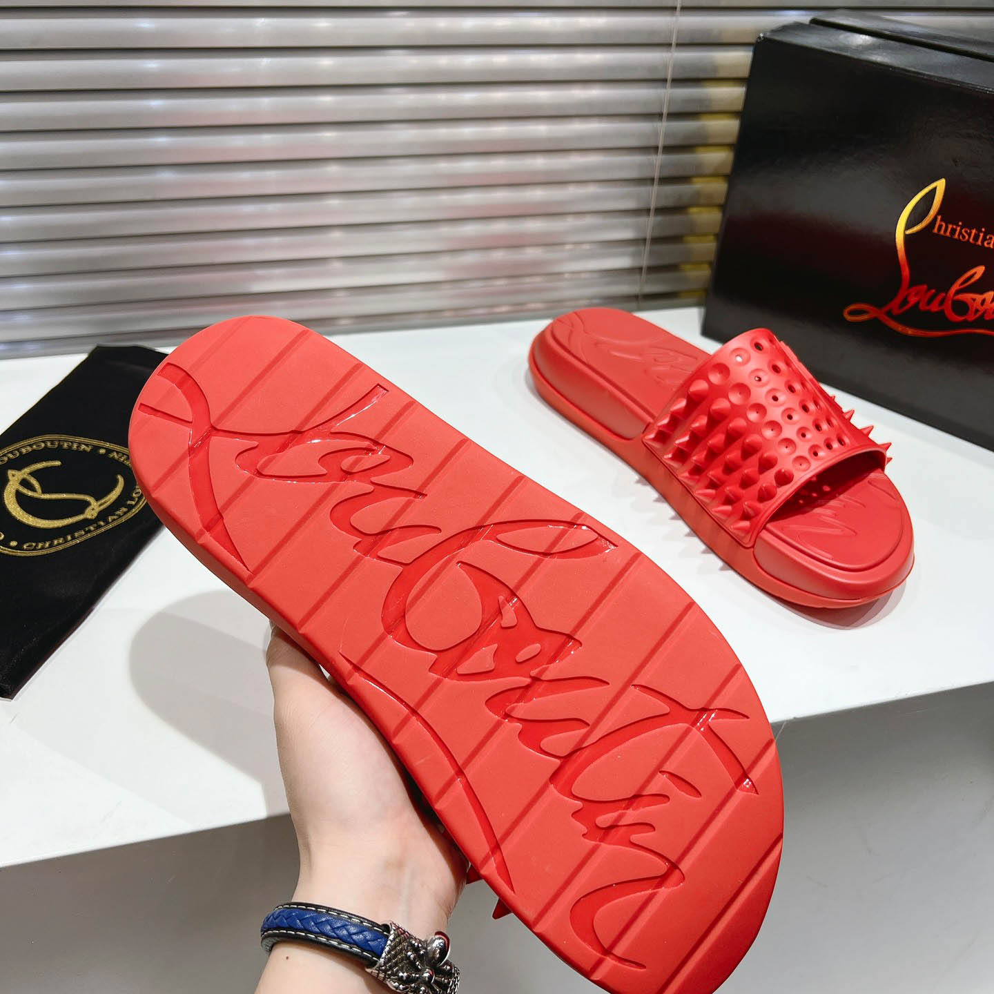 Christian Louboutin Take It Easy Sandals - FashionPlug