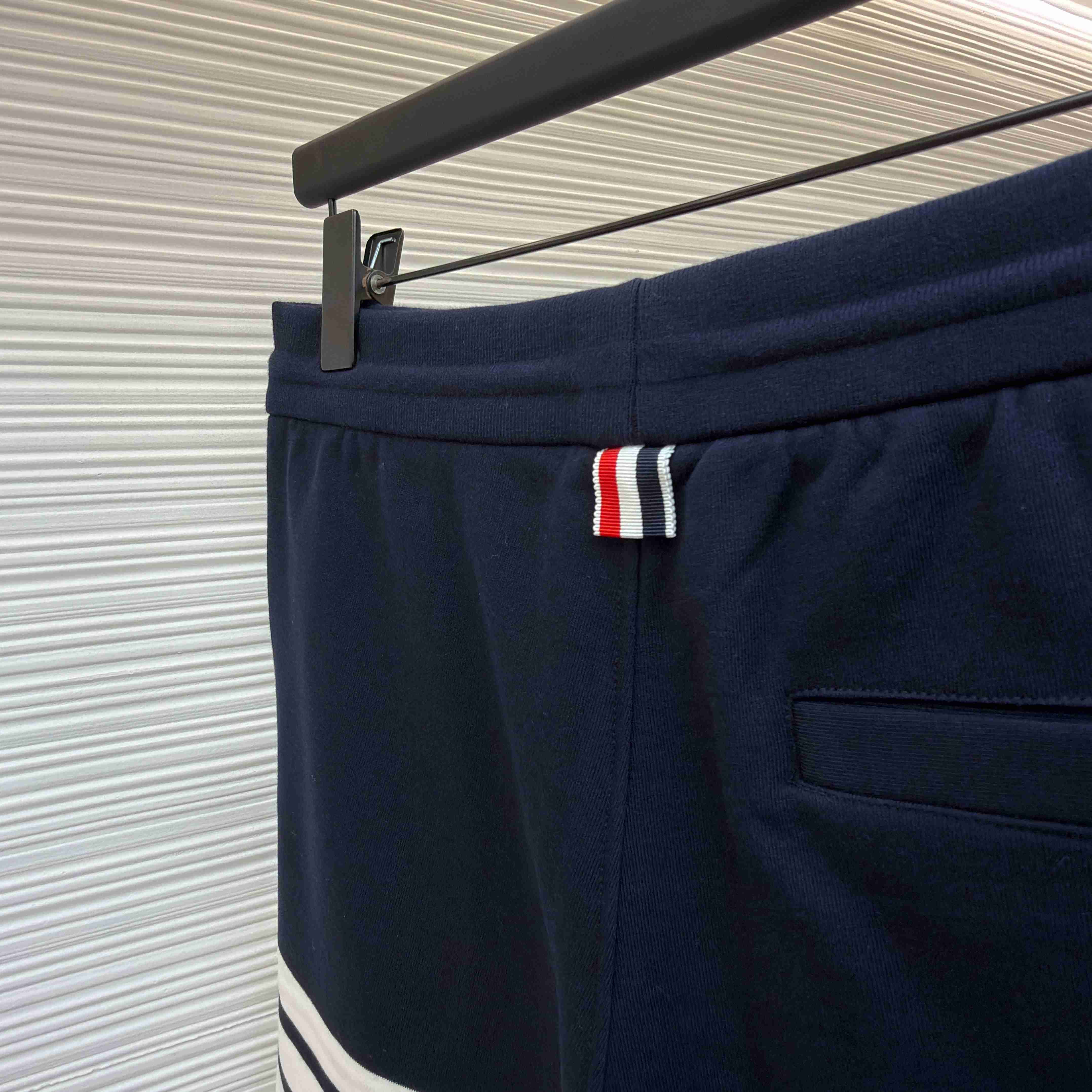 Thom Browne Classic Loopback 4-Bar Sweat Shorts - FashionPlug