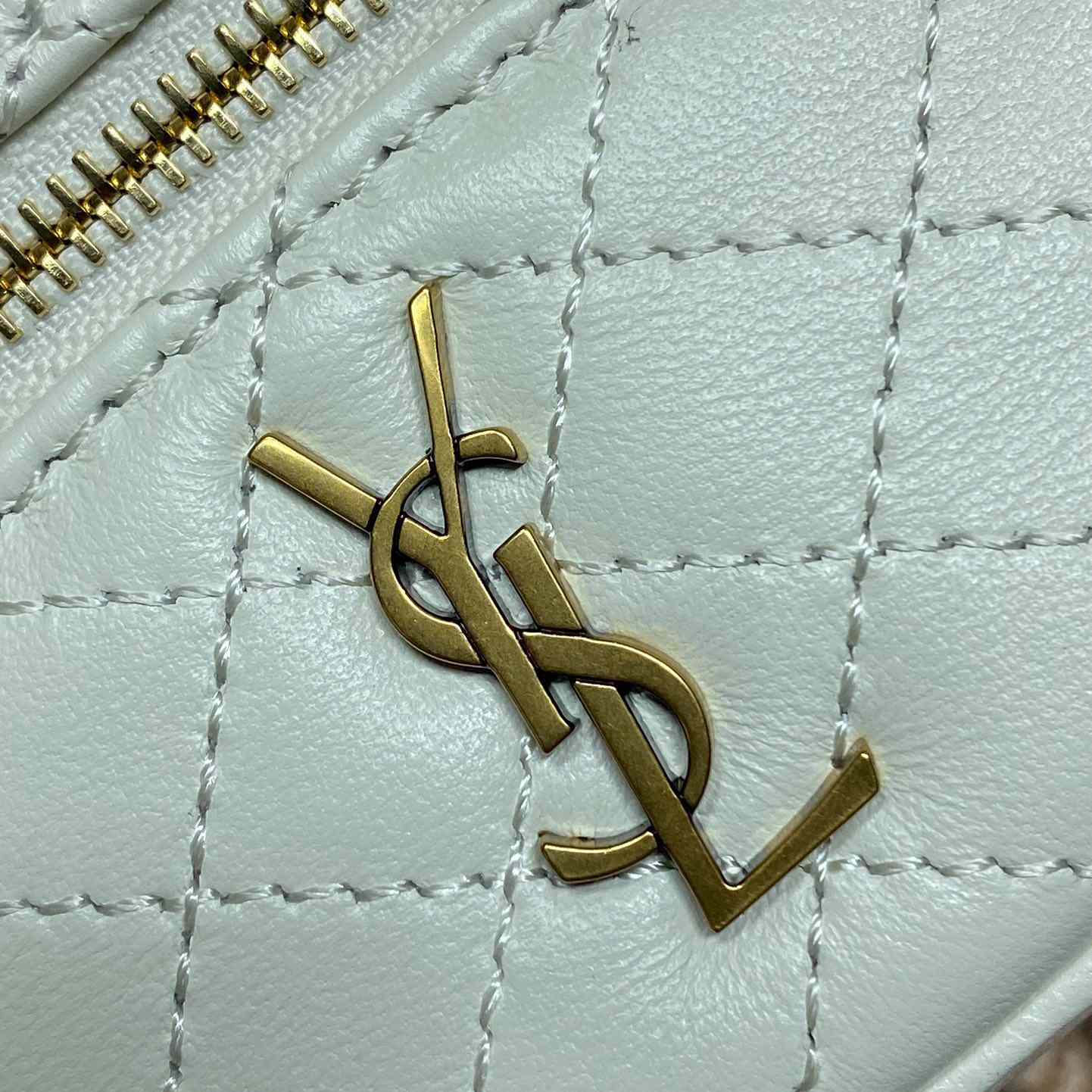Saint Laurent GABY Micro Vanity Bag In Lambskin - FashionPlug