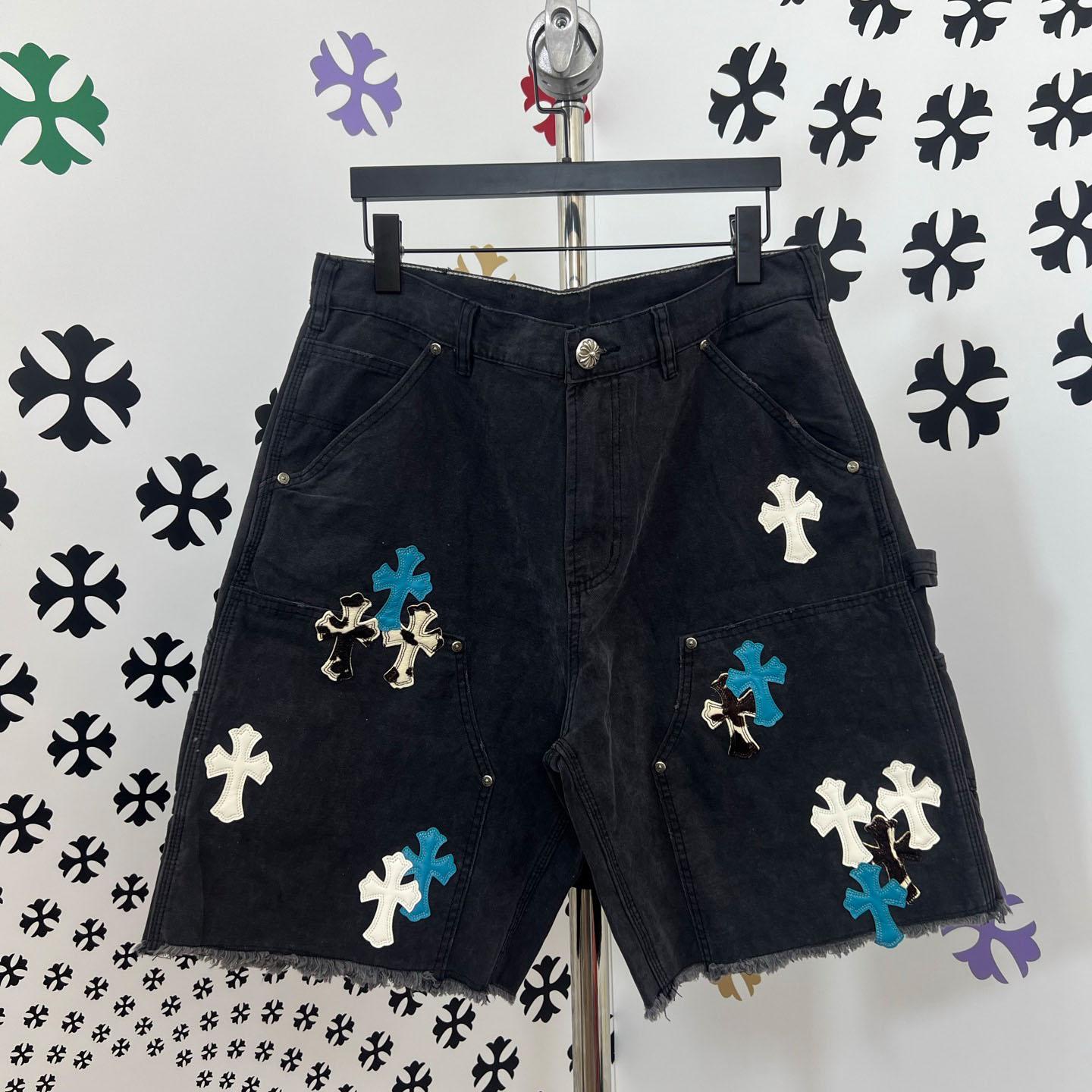 Chrome Hearts Denim Shorts - FashionPlug