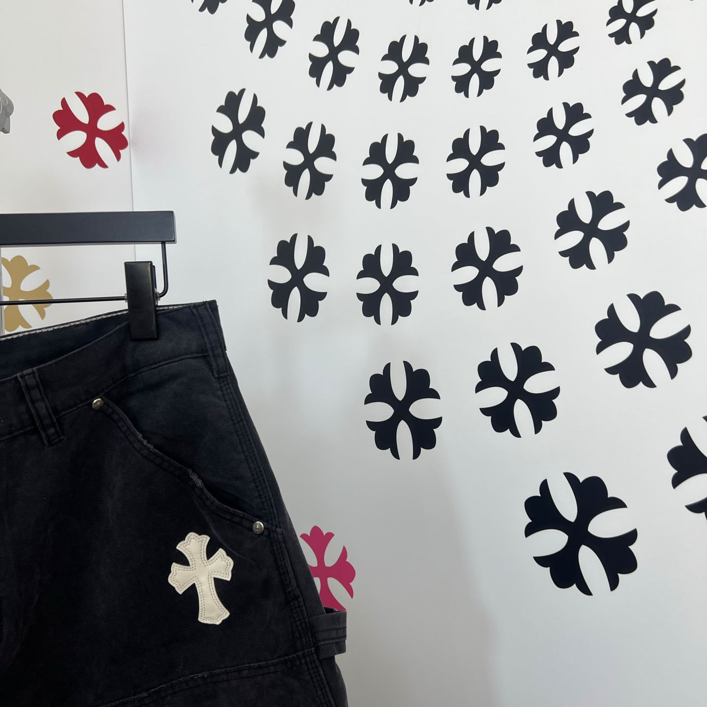 Chrome Hearts Denim Shorts - FashionPlug
