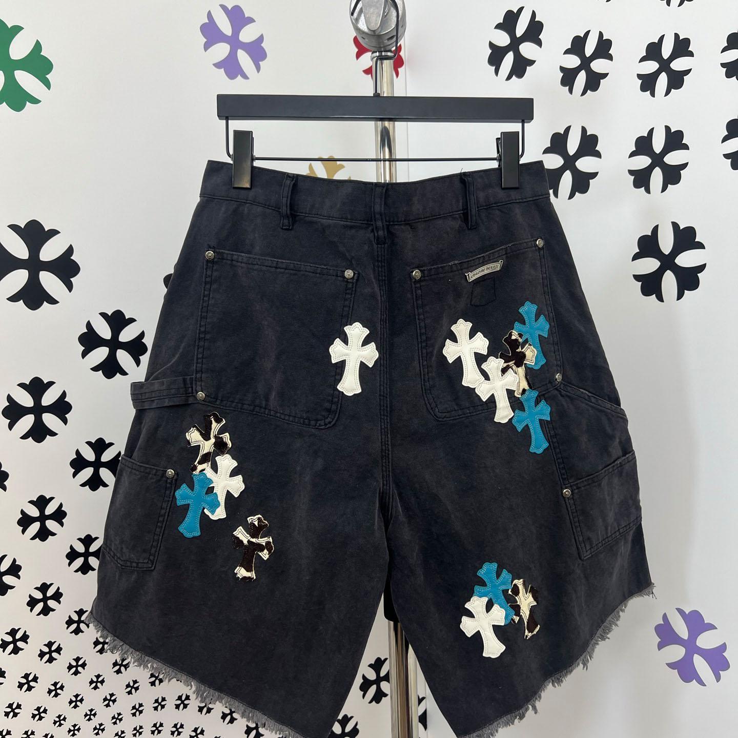 Chrome Hearts Denim Shorts - FashionPlug