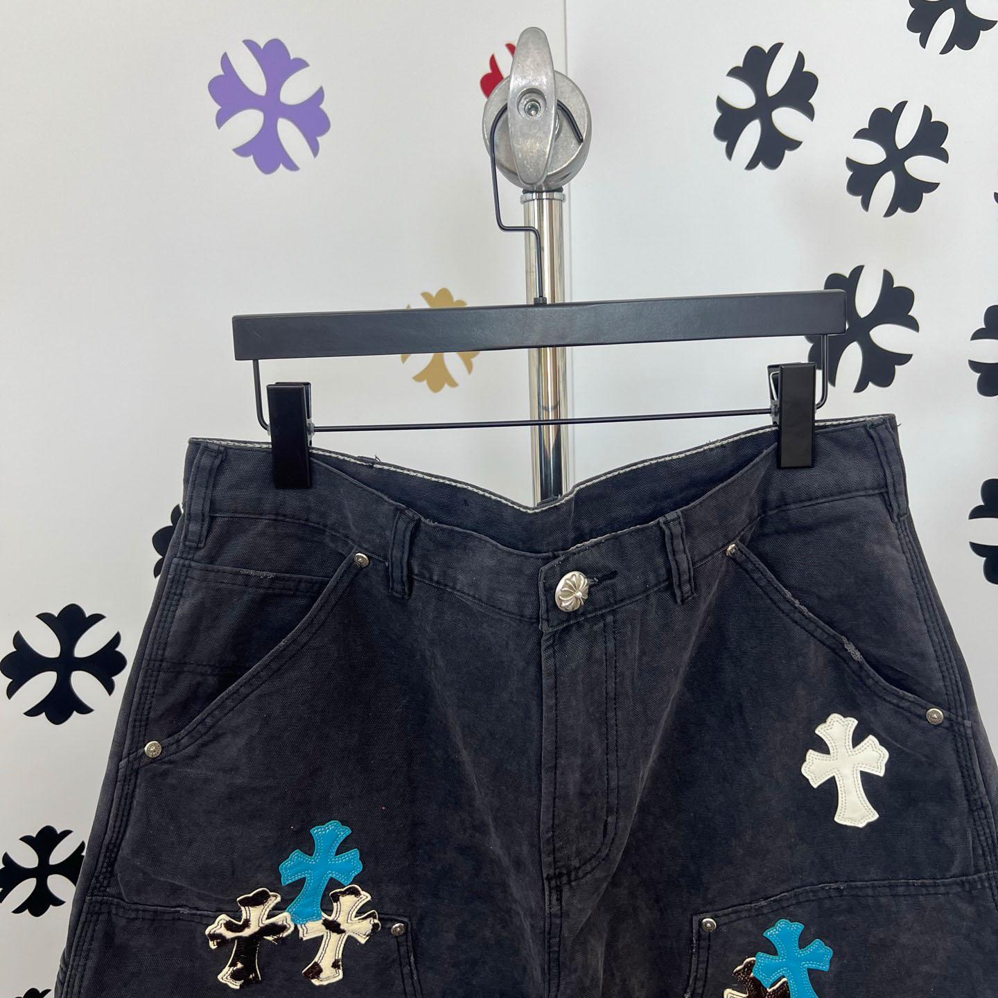 Chrome Hearts Denim Shorts - FashionPlug