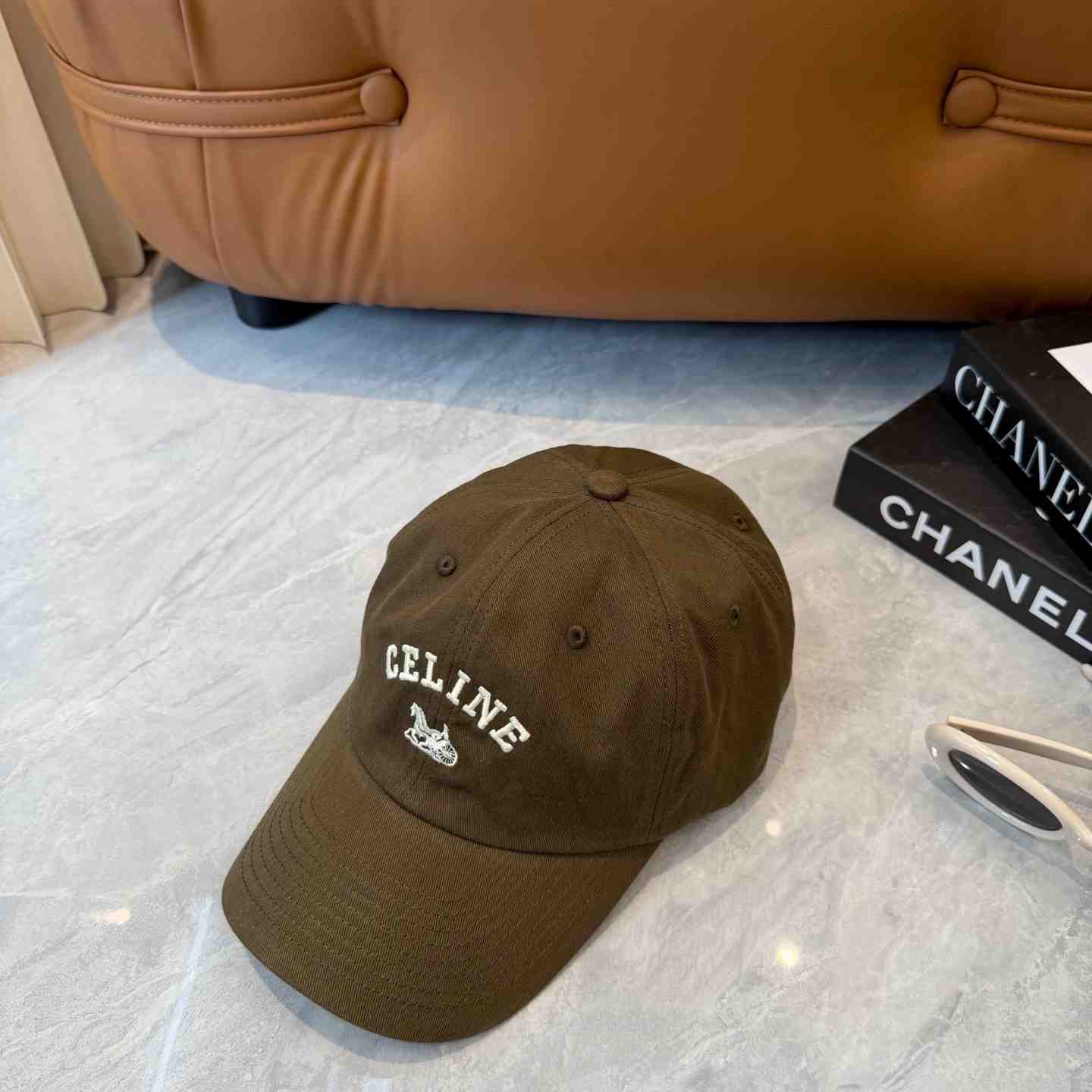 Celine Richelieu Cap IN Cotton Twill - FashionPlug